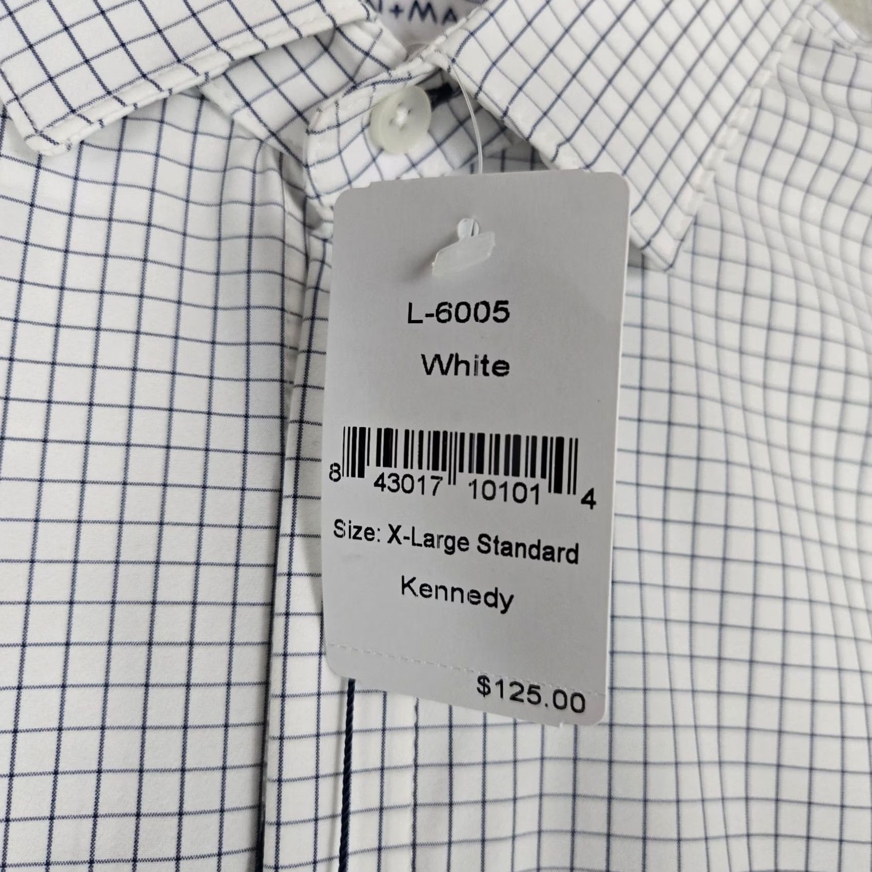 Mizzen+Main Mizzen+Main Leeward New 25 Mens XL Performance Button Front Shirt Graph Check Size US XL / EU 56 / 4 - 4 Thumbnail