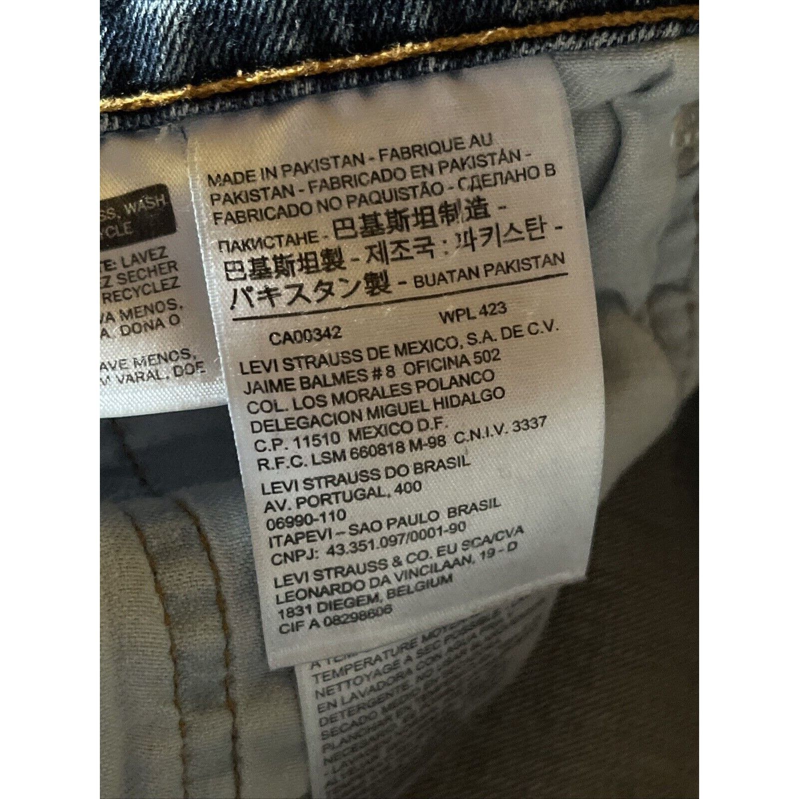 Levi's Levi’s 541 Jeans Men's 36x29 Blue Outdoor Work Cotton Denim Size US 36 / EU 52 - 10 Thumbnail