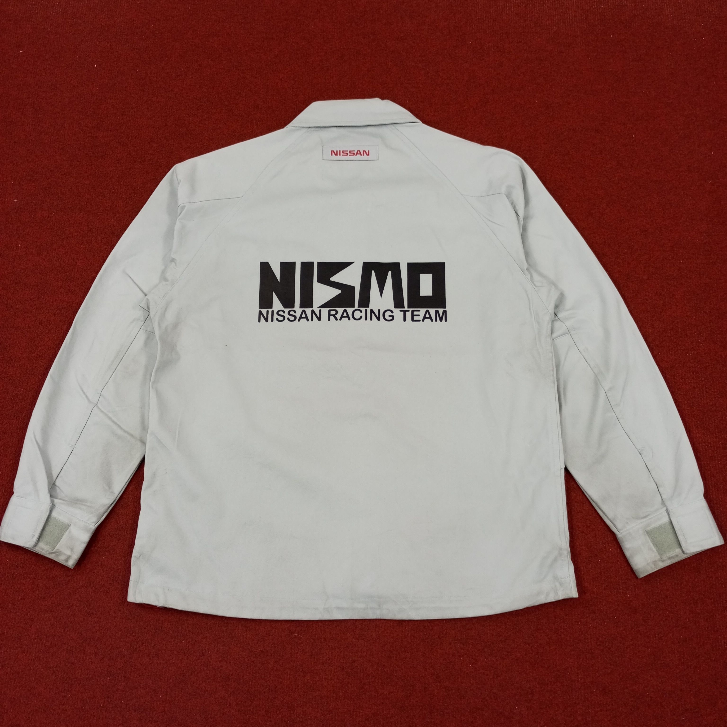 Japanese Brand × Vintage Nismo Nissan Racing Team Motorsports Custom Art Jacket Size US M / EU 48-50 / 2 - 1 Thumbnail