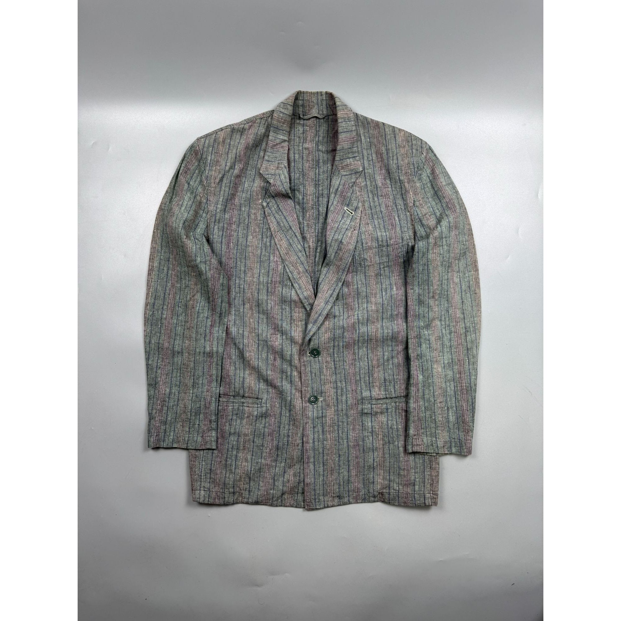 Suitsupply SuitSupply 3 Button Striped Blazer (Y1230) Size 42L - 1 Thumbnail