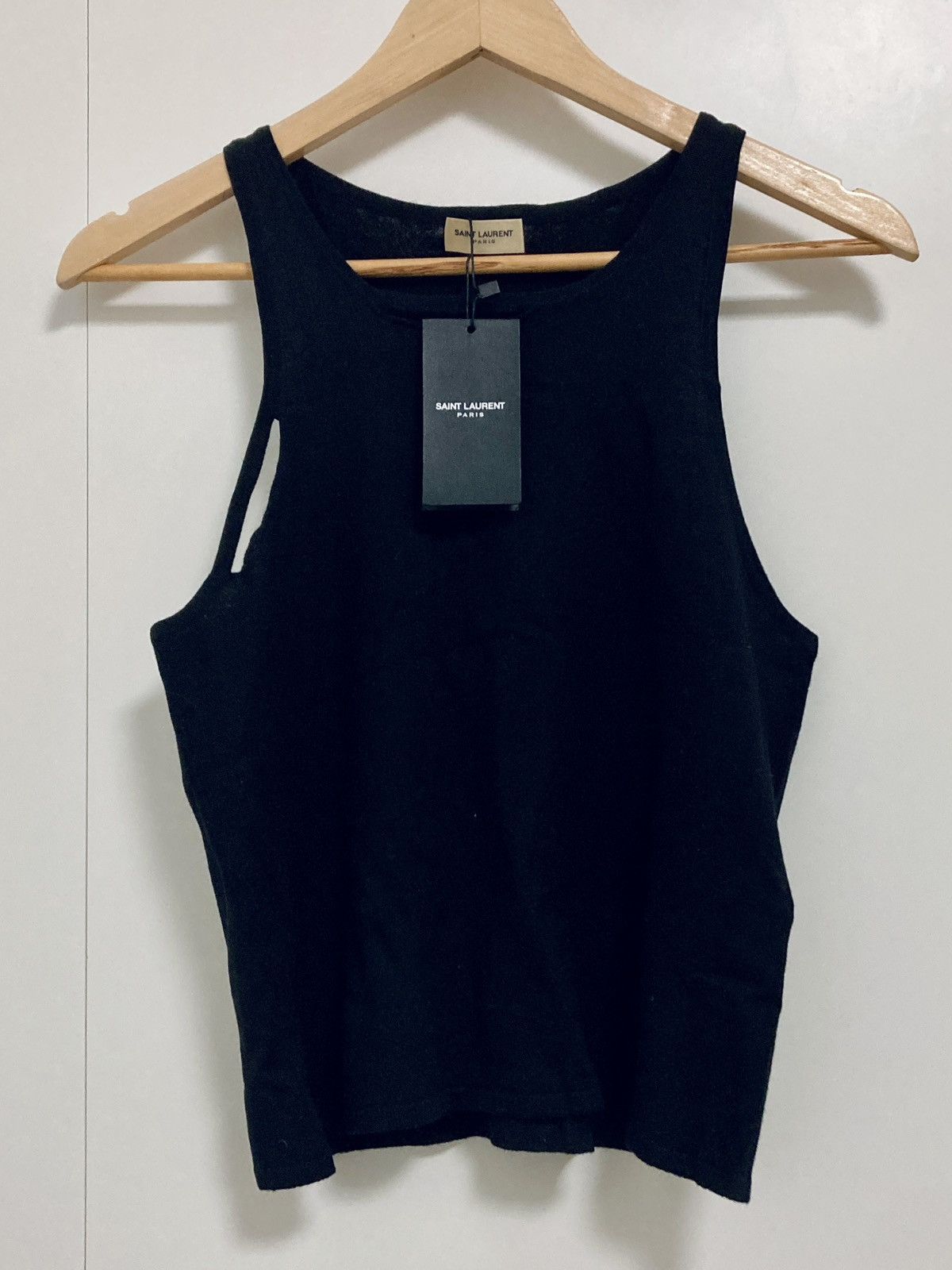 Saint Laurent Paris SAINT LAURENT PARIS BY HEDI SLIMANE 13SS DISTRESSED TANK Size US S / EU 44-46 / 1 - 1 Thumbnail