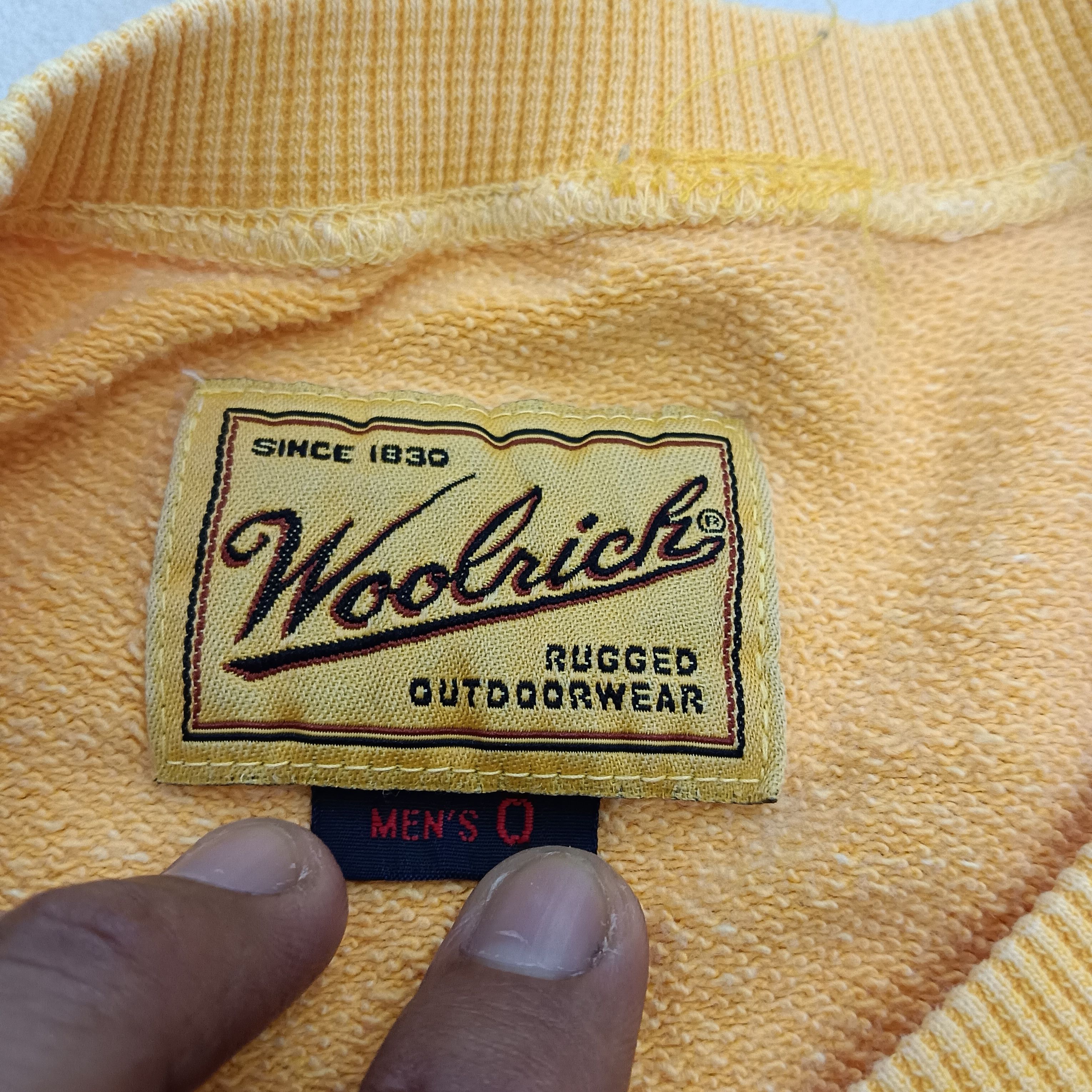 Woolrich Woolen Mills Vintage 90s Woolrich Plain Sweatshirt Size US XL / EU 56 / 4 - 4 Thumbnail