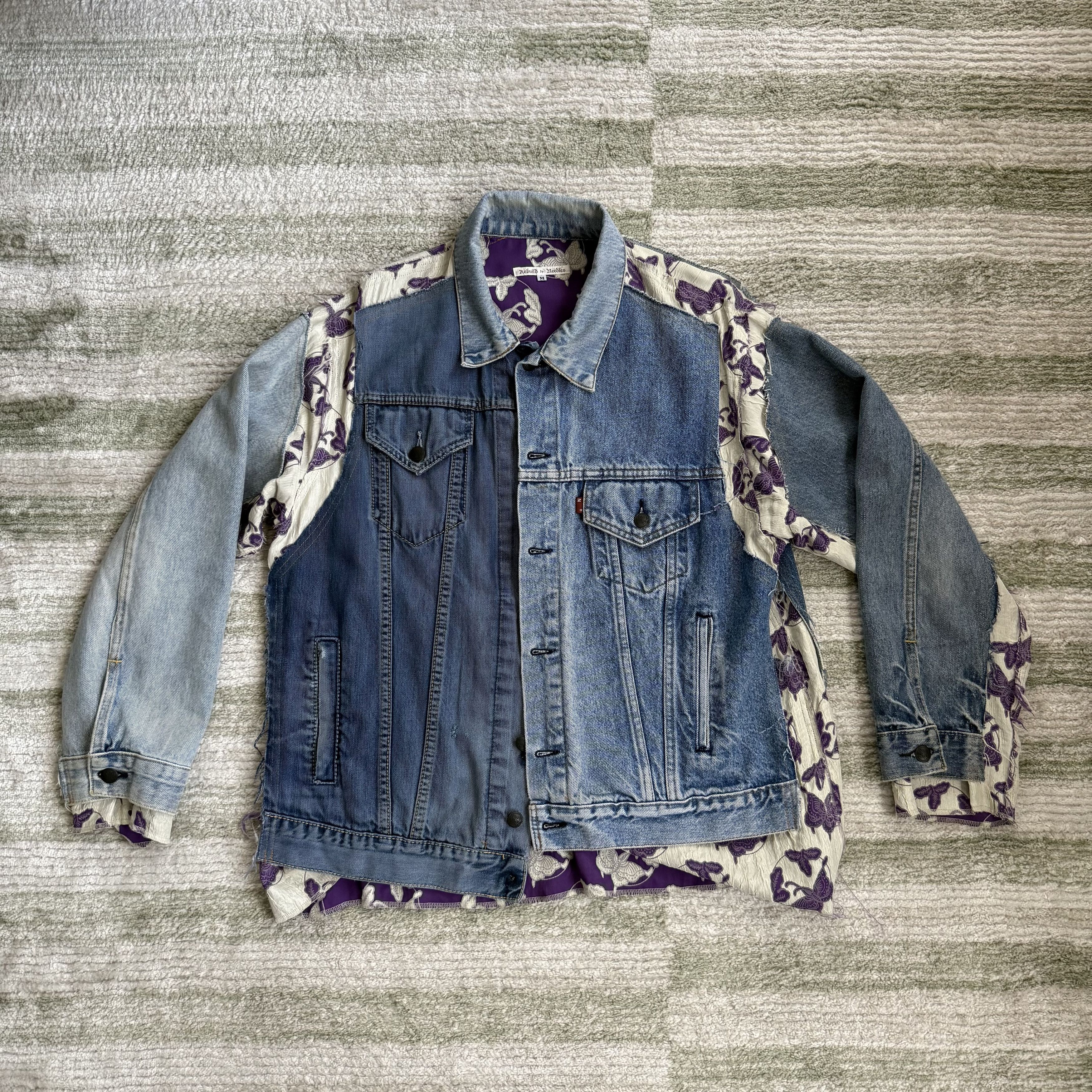Needles Rebuild By Needles Denim Jacket Size M / US 6-8 / IT 42-44 - 1 Thumbnail