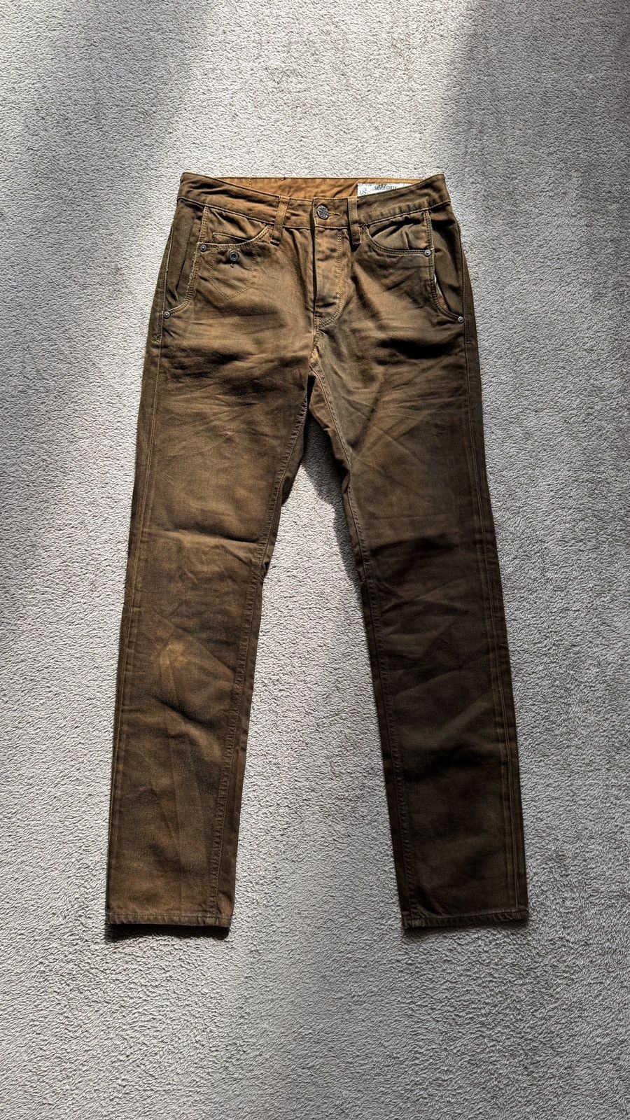 If Six Was Nine Vintage Y2K Loose Fit Jeans Punk Grunge Mudwash Faded Denim Size US 28 / EU 44 - 1 Thumbnail