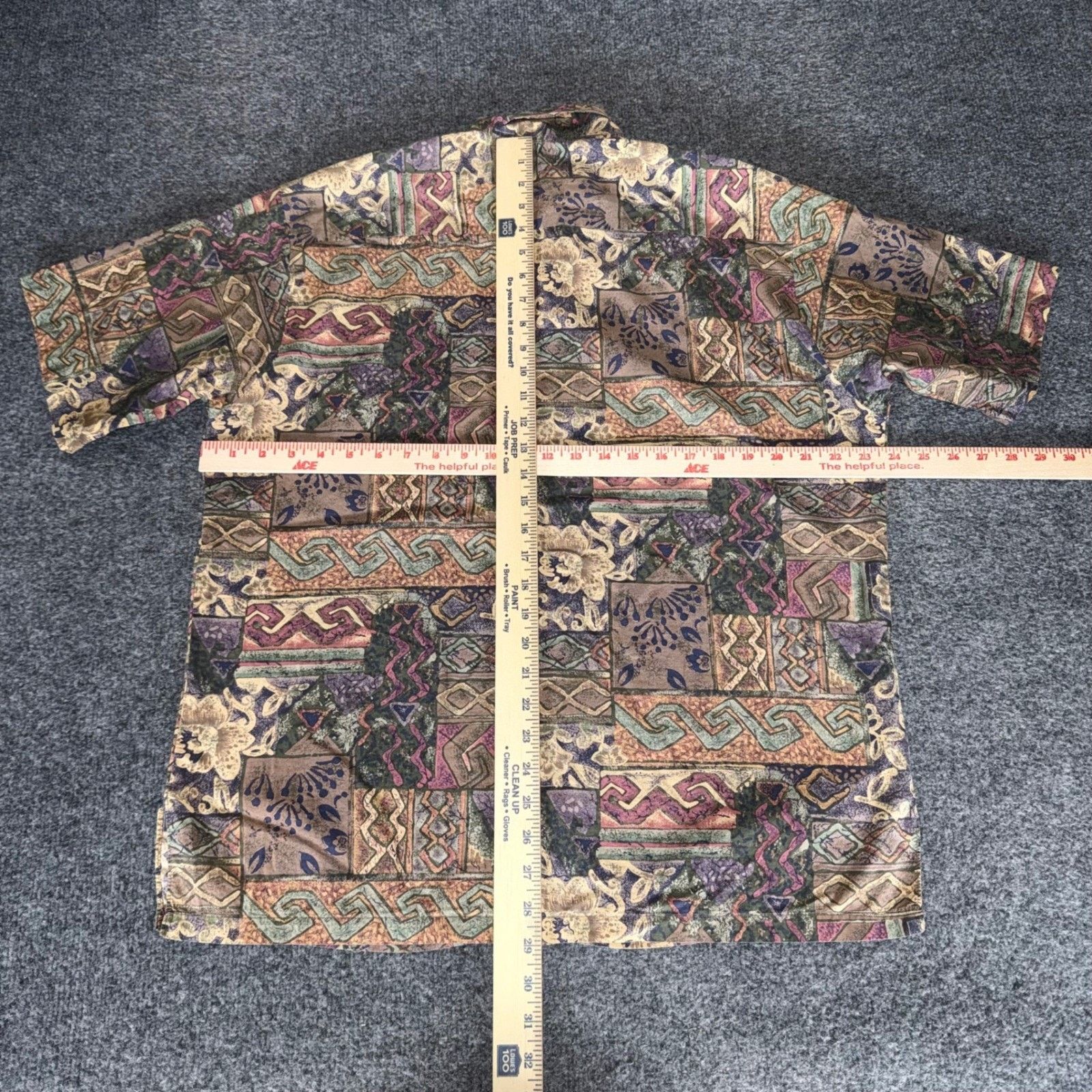 Tori Richard Tori Richard Mens L Boho Patchwork Tapestry Shirt VTG Size US L / EU 52-54 / 3 - 4 Thumbnail