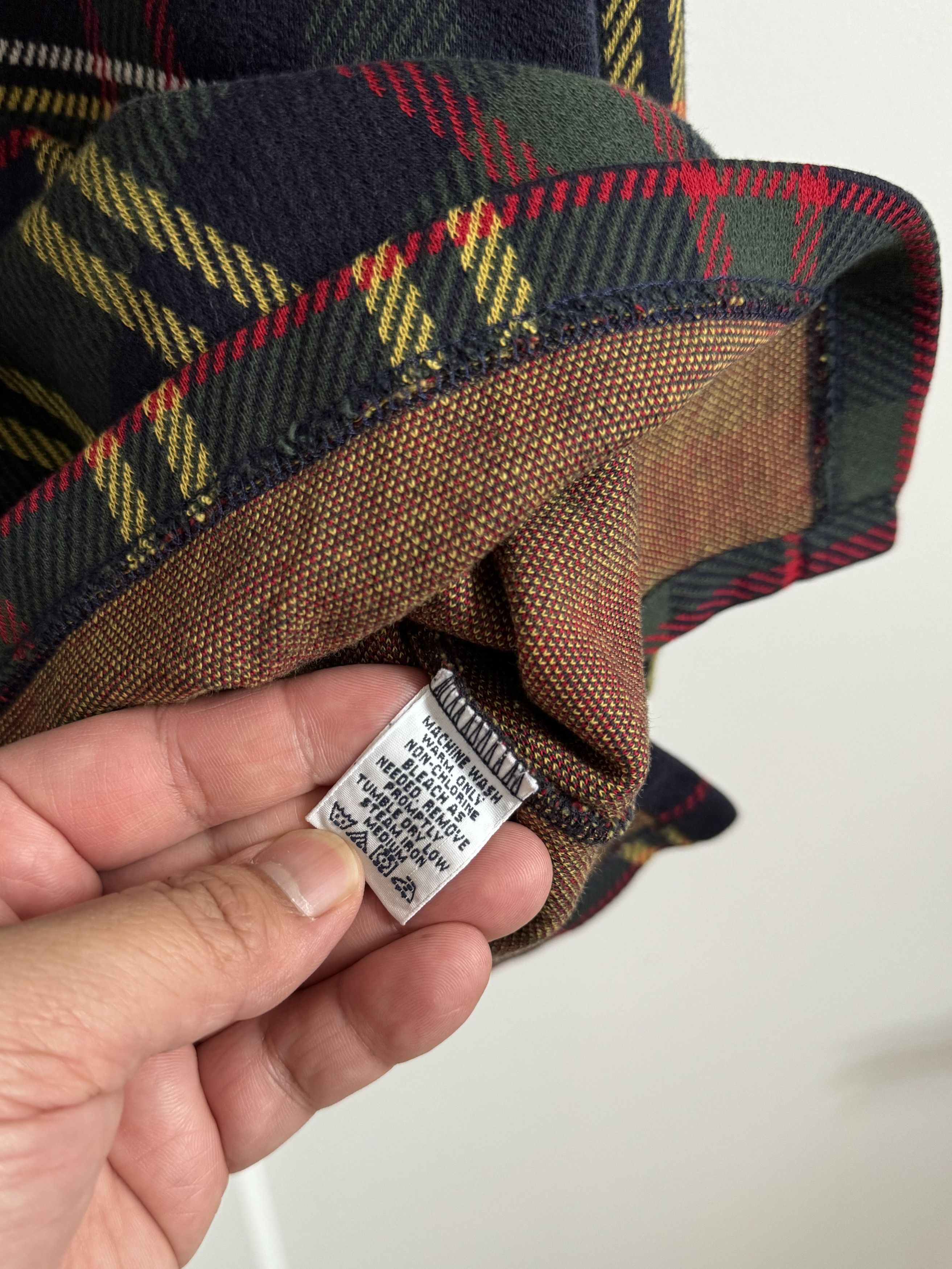 Polo Ralph Lauren Vintage Polo Ralph Lauren Plaid Rugby Shirt. Size Large. Size US L / EU 52-54 / 3 - 5 Thumbnail