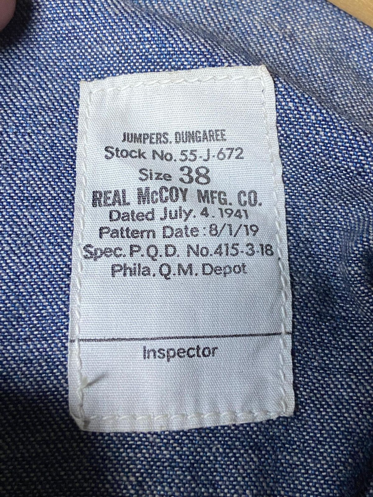 The Real McCoy's The Real Mc Coys’ Dungaree Pullover Denim Jacket (166) Size US M / EU 48-50 / 2 - 9 Thumbnail