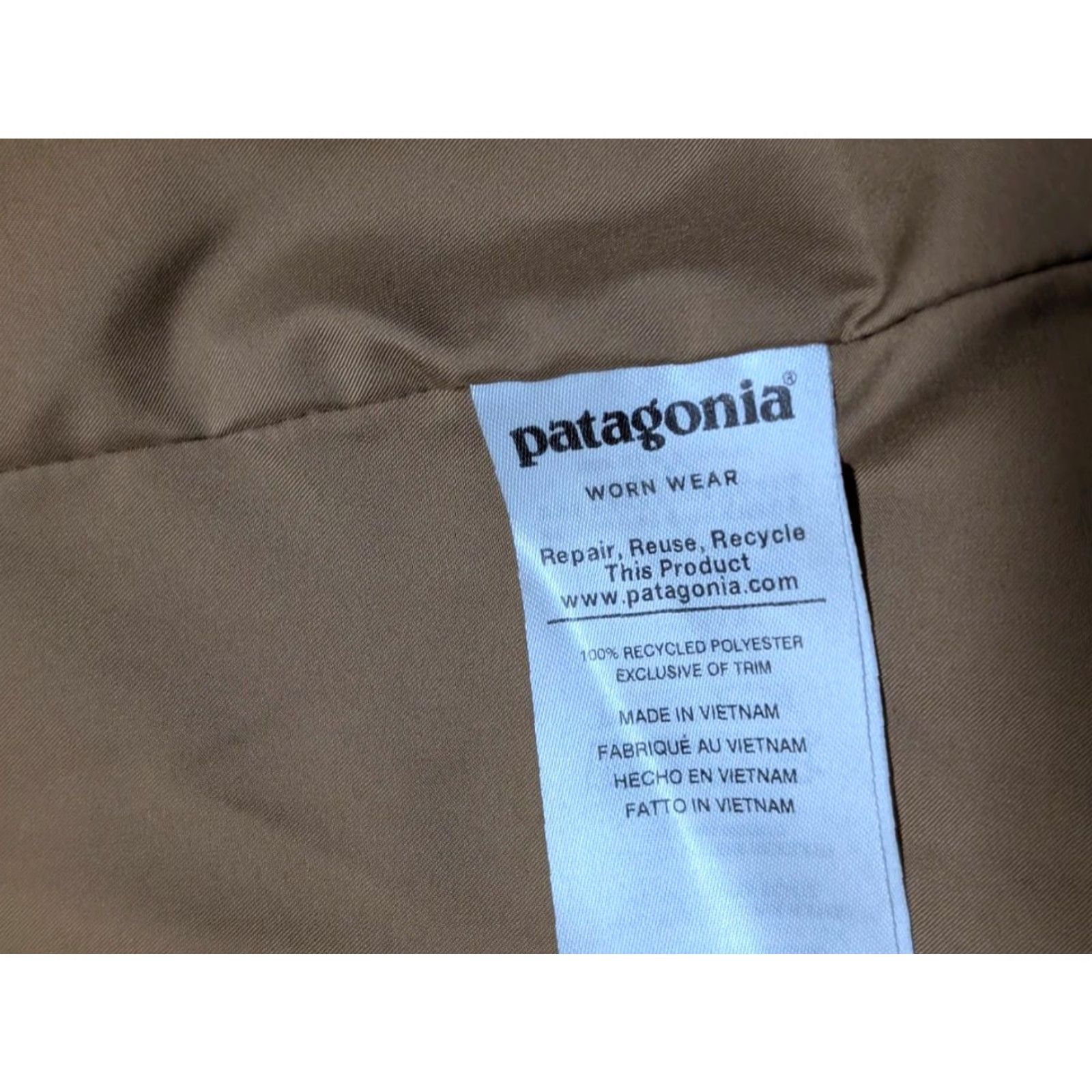 Patagonia VINTAGE patagonia fleece parka XS tan womens XS deep pile fleece hooded 90s retro brown Dusty Mesa Patagon ia (adjust) Size XS / US 0-2 / IT 36-38 - 8 Thumbnail