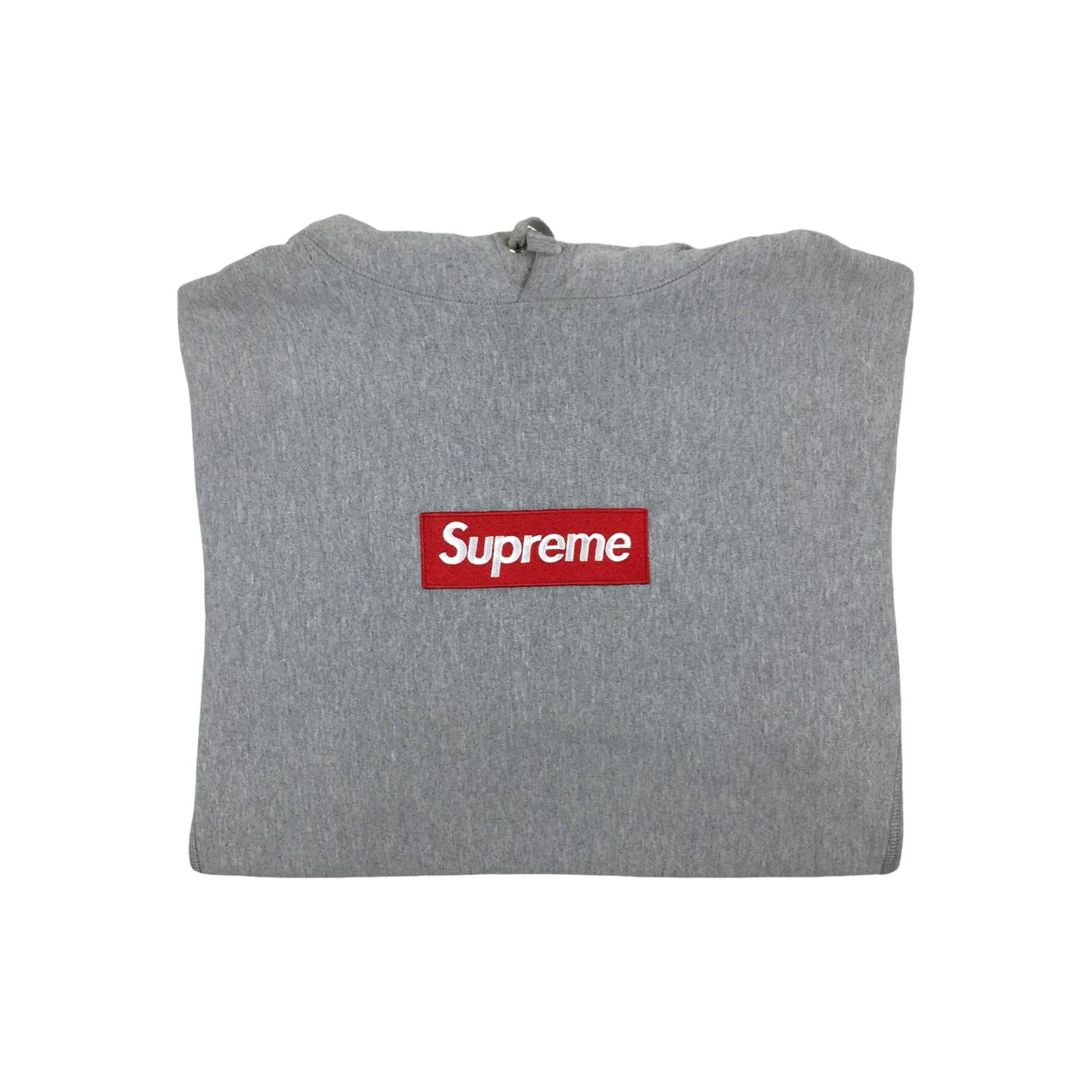 Supreme 2016 Supreme Grey Box Logo Hoodie Size US L / EU 52-54 / 3 - 2 Thumbnail