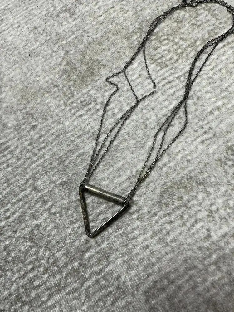 Undercover Undercover triple chain triangle necklace-2505 Size ONE SIZE - 2 Thumbnail