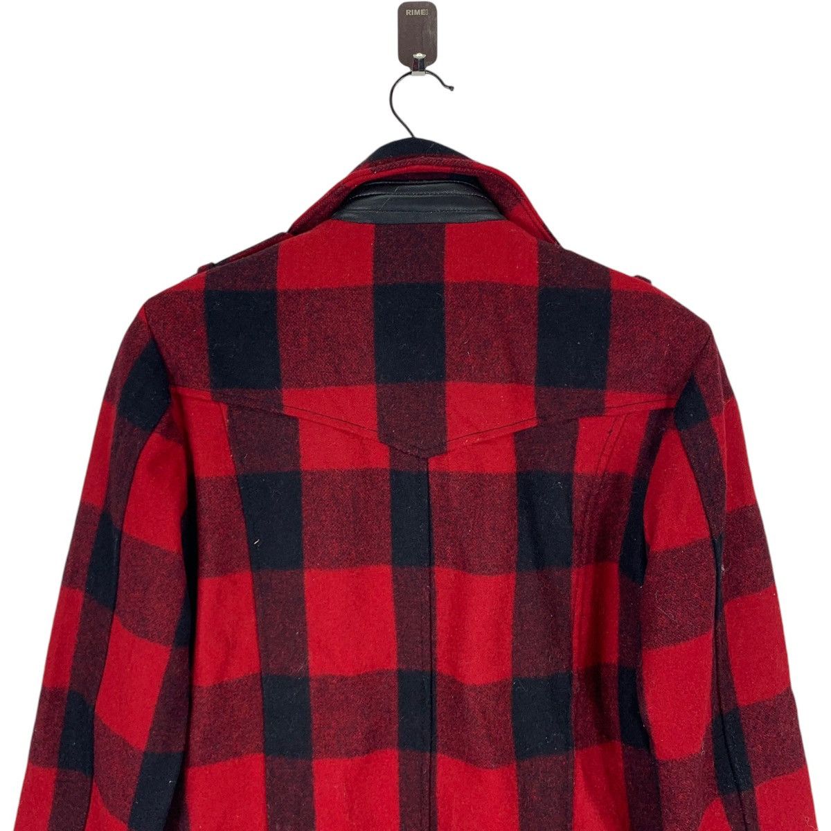 If Six Was Nine × Le Grande Bleu (L.G.B.) × Vintage VINTAGE UNITED SPORTS OF AMERICA PLAID TARTAN DOUBLE COLLAR Size US M / EU 48-50 / 2 - 9 Thumbnail