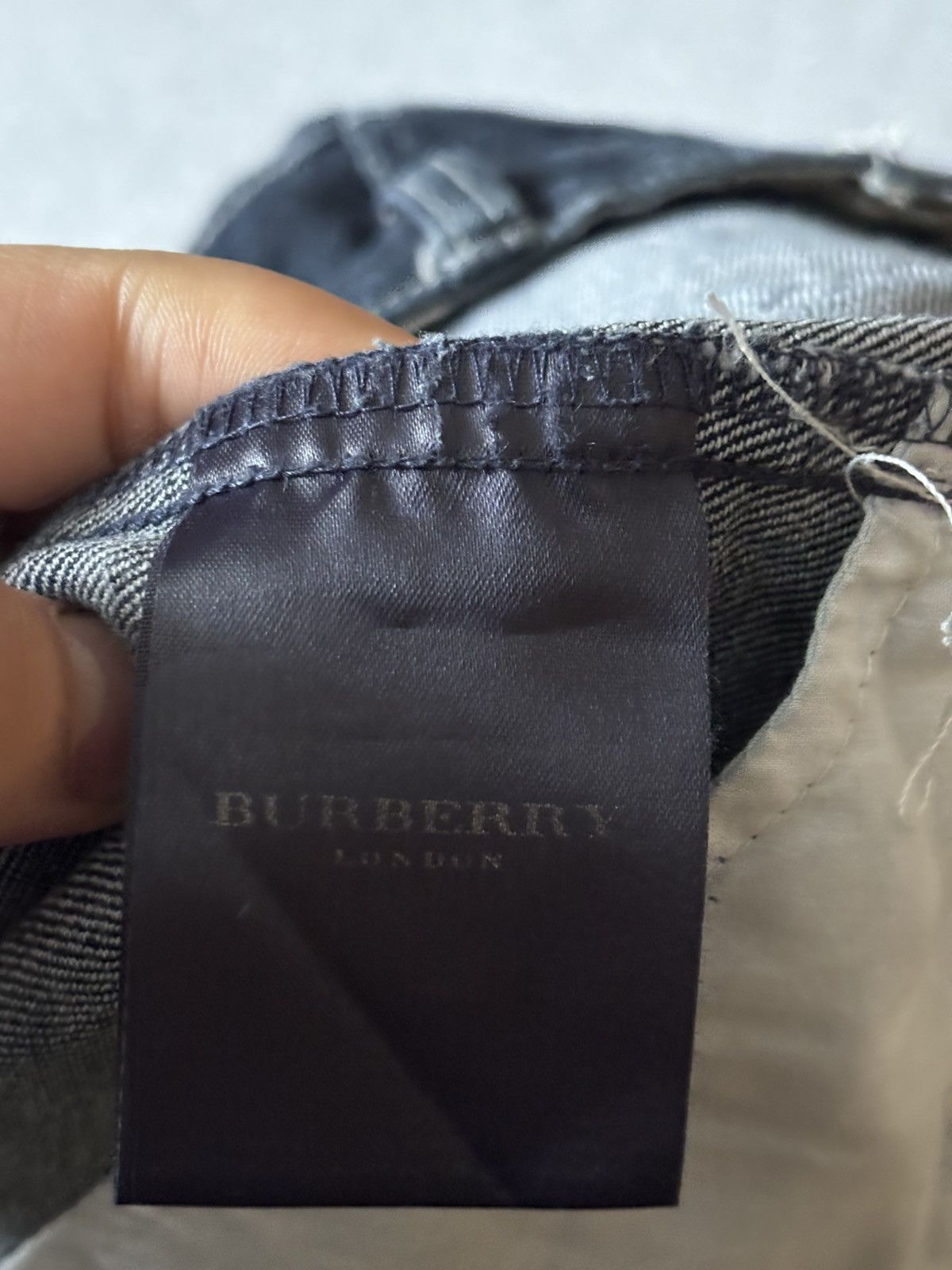 Burberry × Designer × Vintage BURBERRY NOVA CHECK JEANS Size 30" / US 8 / IT 44 - 6 Thumbnail