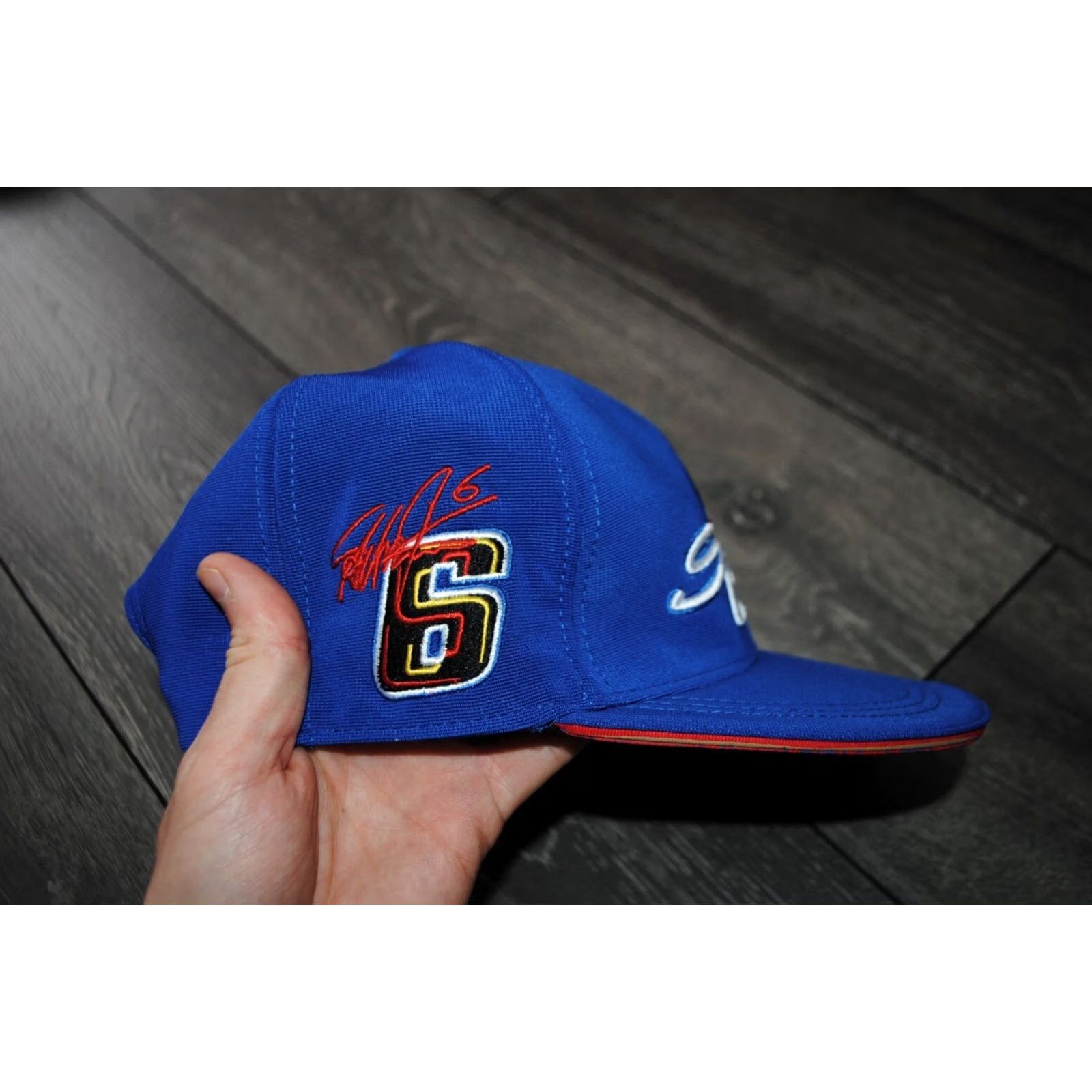 Honda LCR HONDA STEFAN BRADL #69 MOTOGP RACING OFFICIAL CAP HAT BLUE ADJUSTABLE BNWT Hat Mens One Size Blue Cap Size ONE SIZE - 5 Thumbnail