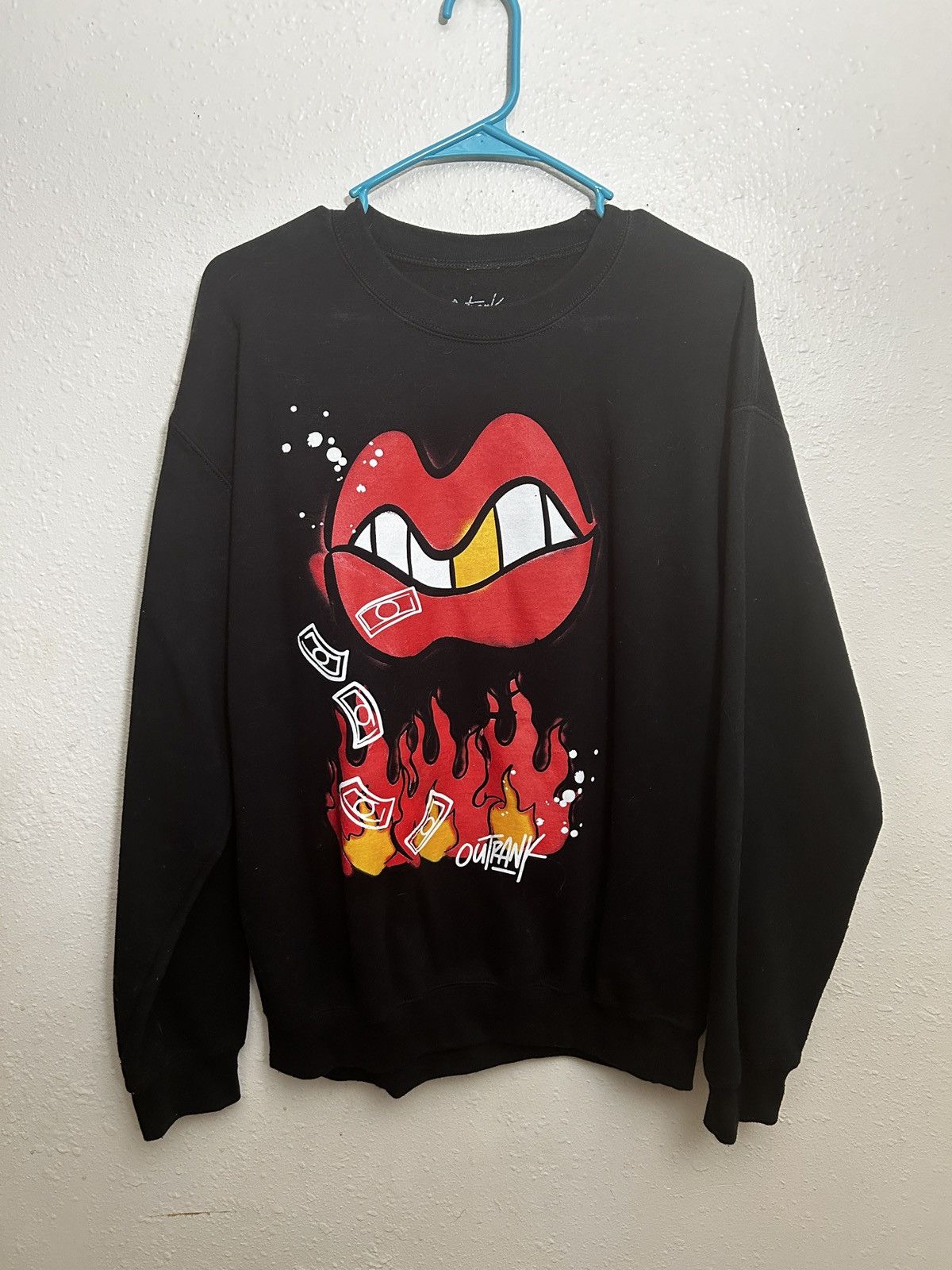 Designer × Japanese Brand Outrank Sweatshirt Size US M / EU 48-50 / 2 - 1 Thumbnail