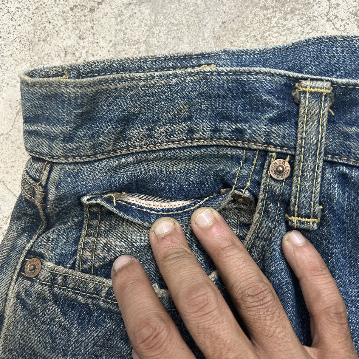 GOSTAR DE FUGA 80s Baggy Bobson Mudwash Selvedge Denim Size US 34 / EU 50 - 8 Thumbnail