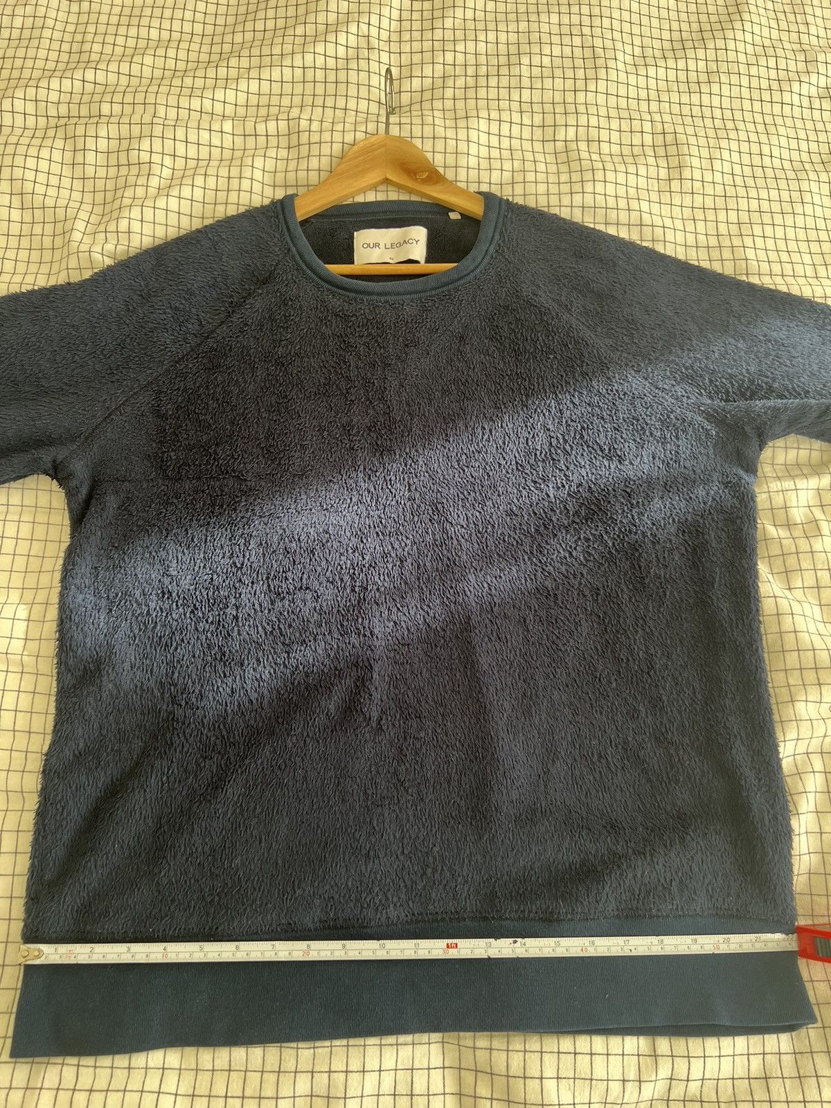 Our Legacy Our Legacy - Navy Polarfleece - 52 XL Size US L / EU 52-54 / 3 - 4 Thumbnail