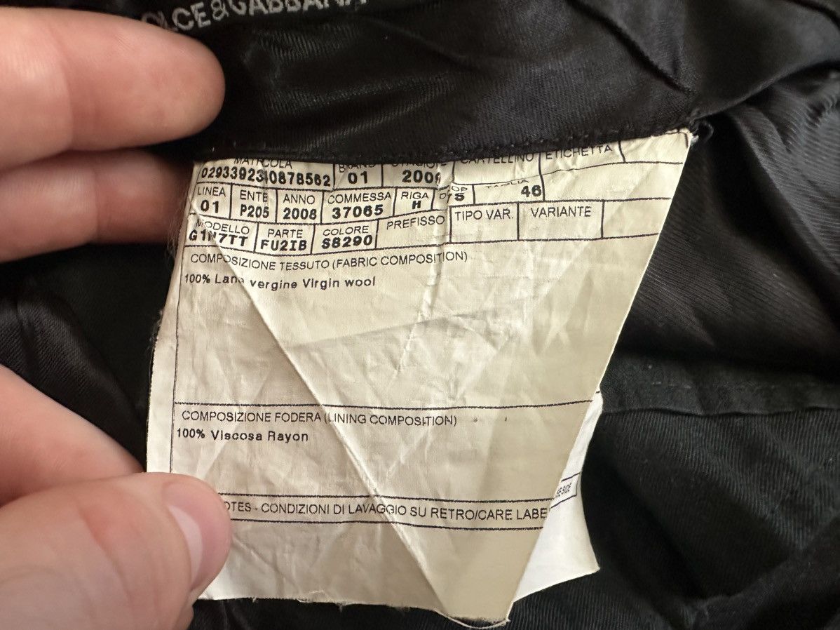 Dolce & Gabbana Dolce & Gabbana Mainline Suit Size 46R - 15 Thumbnail