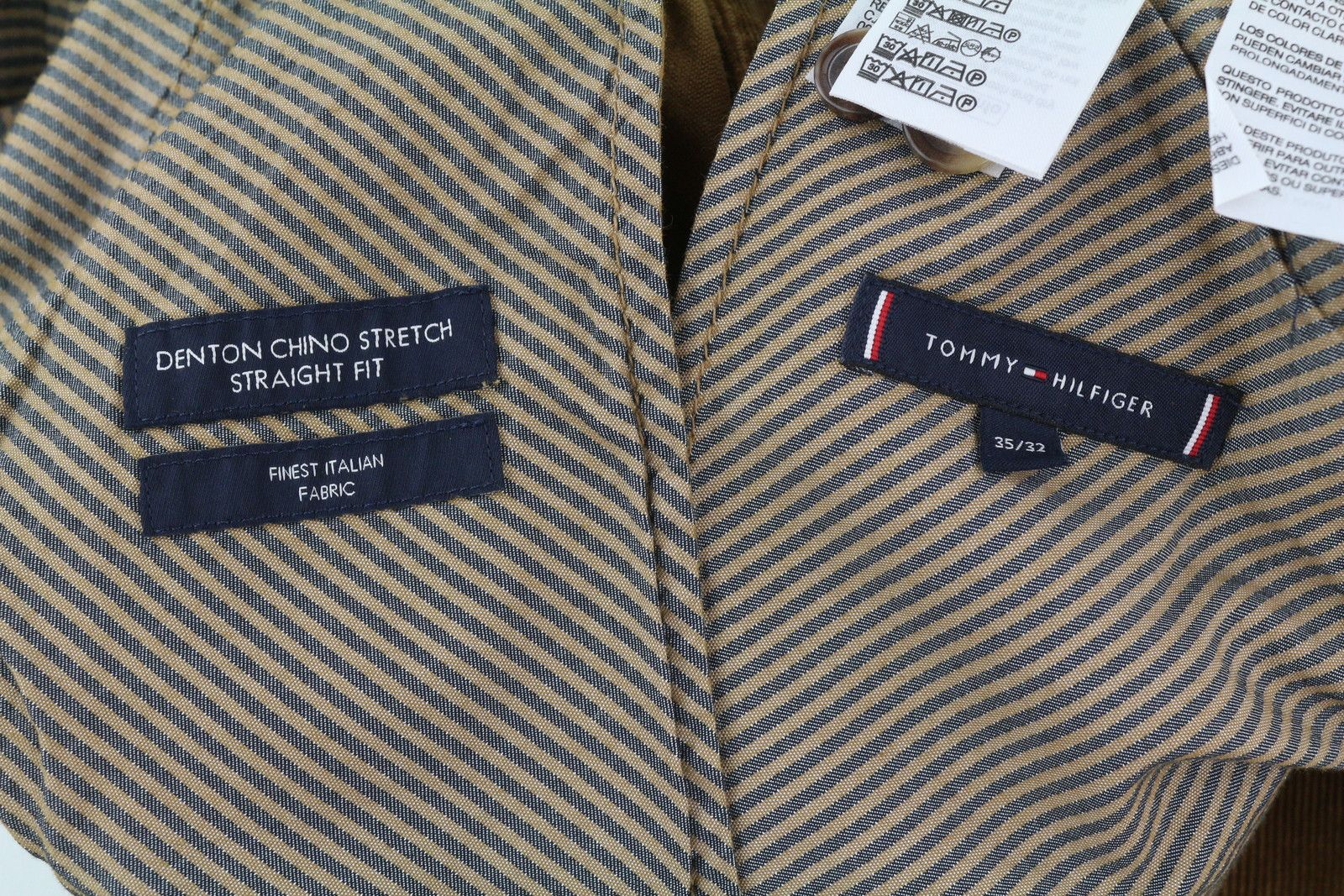 Tommy Hilfiger DENTON CHINO CORDUROY W35/L32 Straight Fit Leg Pants 85362 Size US 35 - 10 Thumbnail
