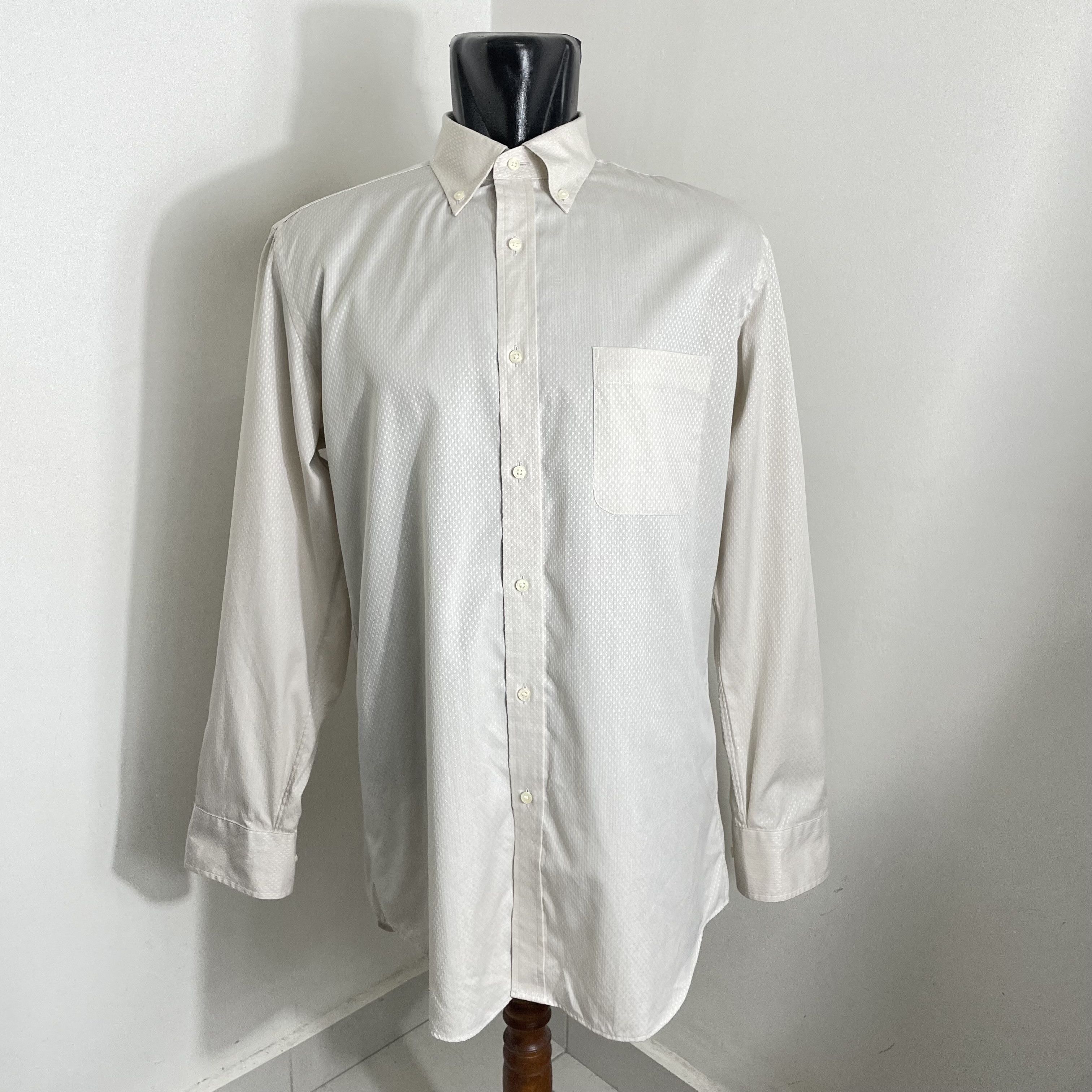 Japanese Brand × Uniqlo UNIQLO OXFORD COLLAR SHIRT Size US XL / EU 56 / 4 - 1 Thumbnail