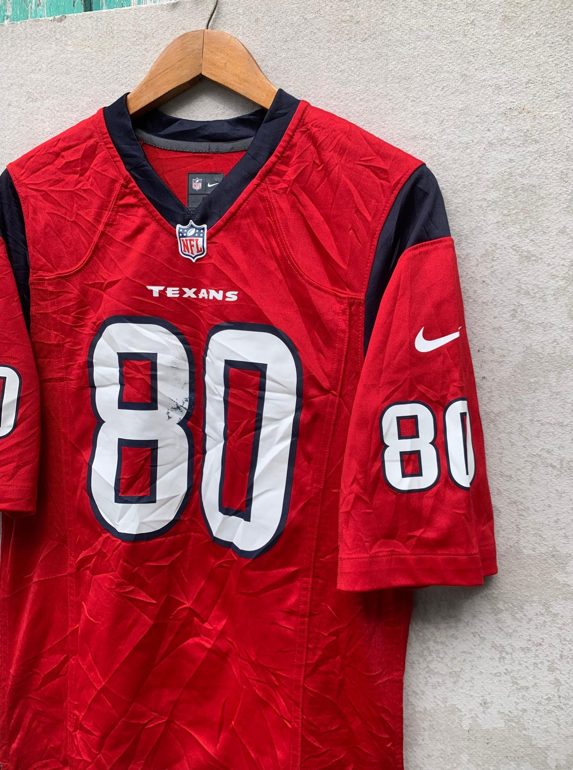 NFL × Nike × Vintage Vintage Nike Texans NFL A.JOHNSON Jersey Size US S / EU 44-46 / 1 - 6 Thumbnail