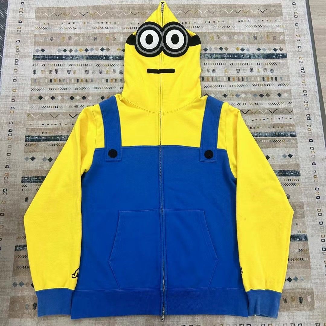 BAPE x MINIONS FULL ZIP HOODIE