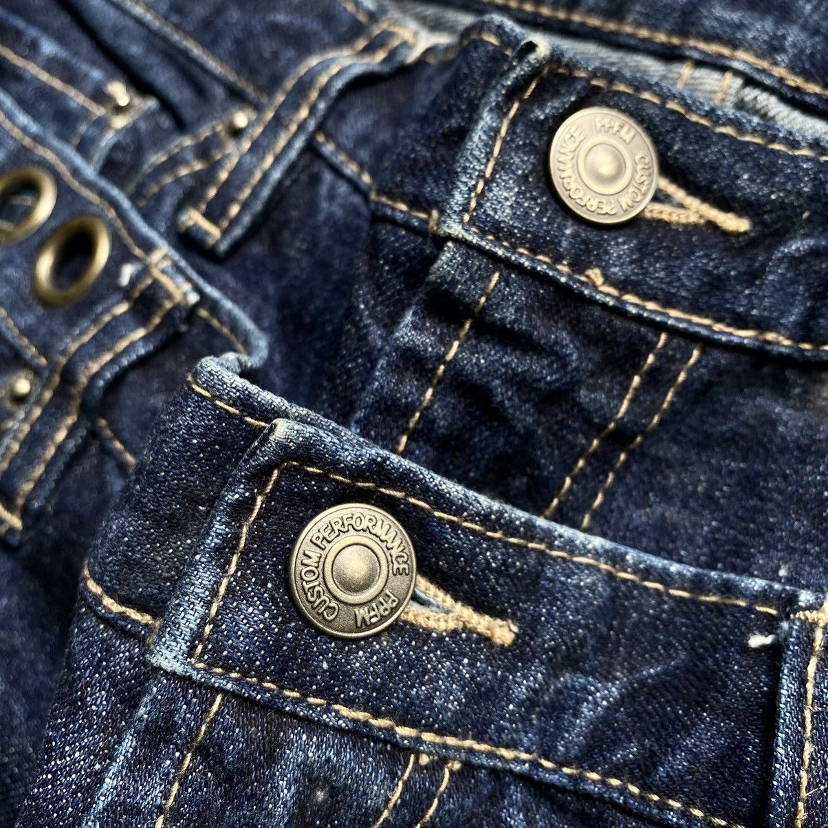 PPFM 🔥PPFM DOULE WAIST DENIM RARE PANTS. Size US 31 - 14 Thumbnail