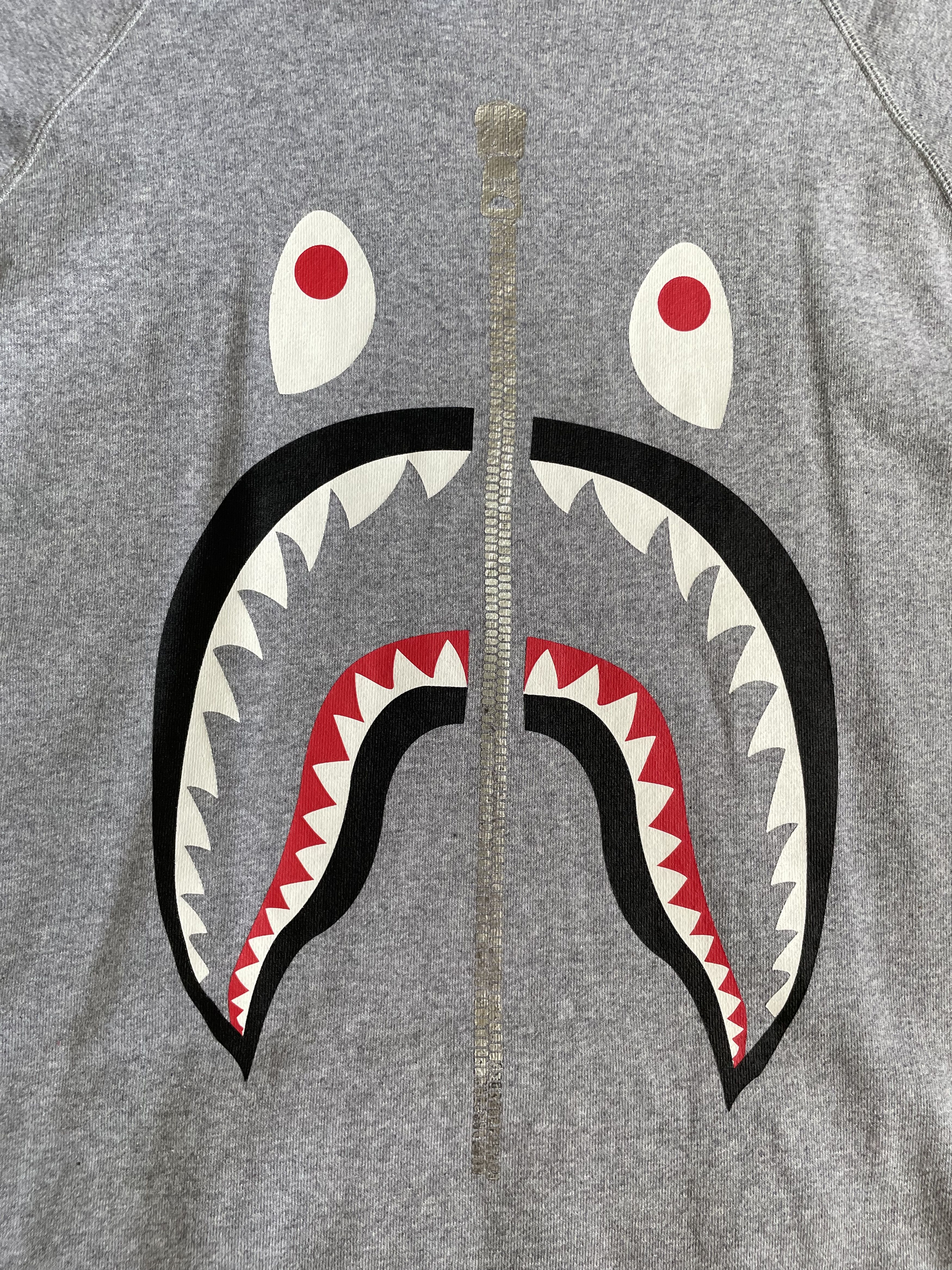 Bape A BATHING APE SHARK CREWNECK Size US L / EU 52-54 / 3 - 4 Thumbnail