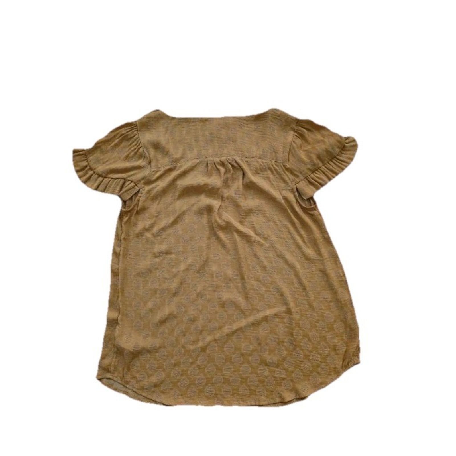 Anthropologie Anthropologie Maeve Hailey Flutter Sleeve size S A001561 Size S / US 4 / IT 40 - 8 Thumbnail