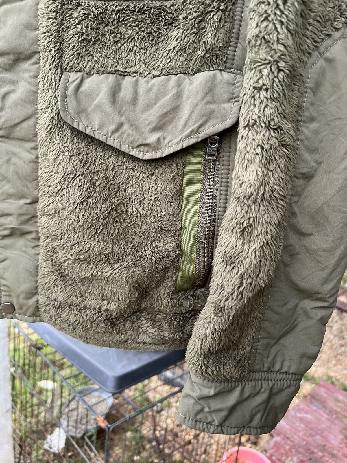 Beams Plus JACKET THE BEAMS x DEEP PILE x FLEECE. (GJ1) Size US S / EU 44-46 / 1 - 15 Thumbnail