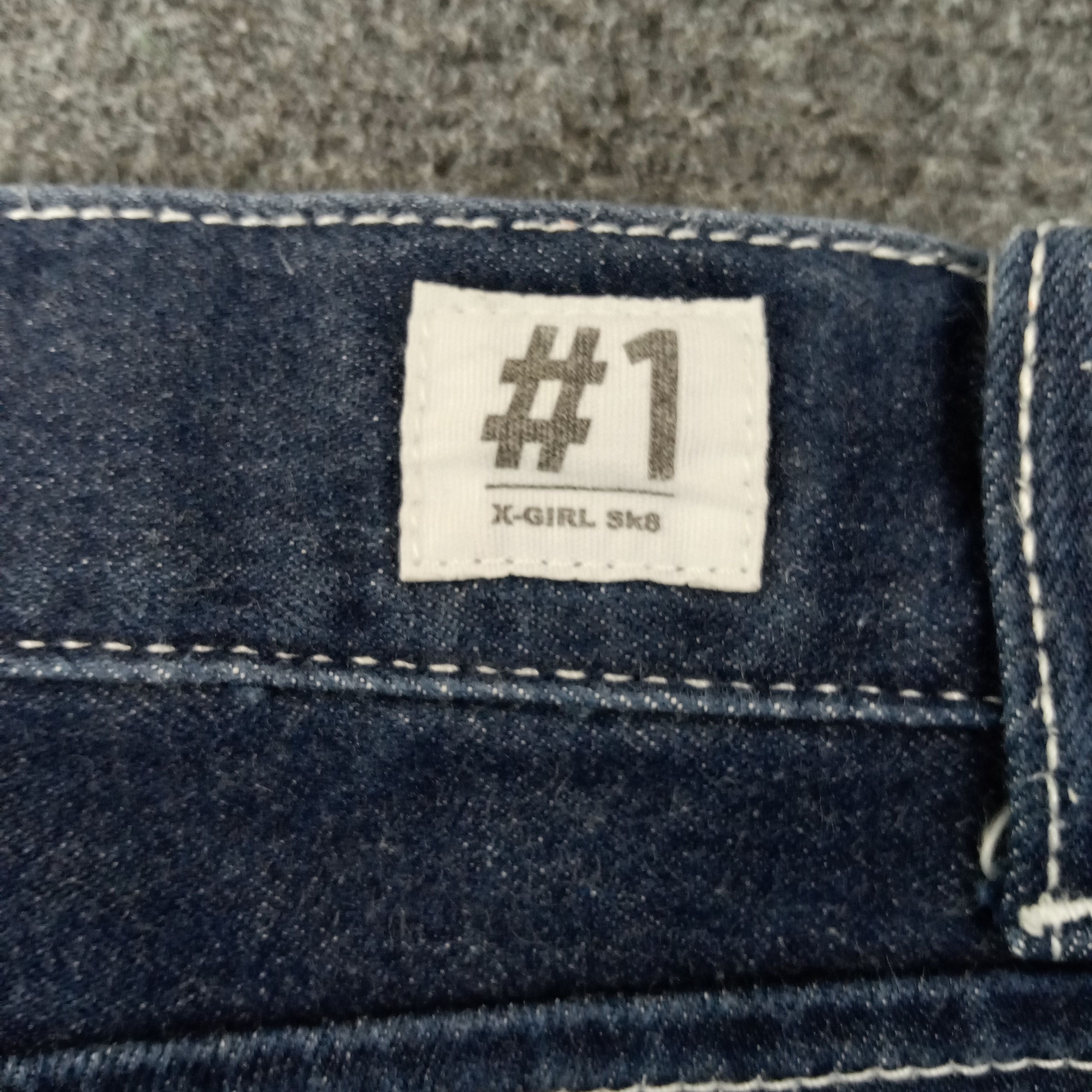 Japanese Brand X-girl Japanese Brand Multi Pocket Denim Jeans C252N3 Size US 27 - 8 Thumbnail