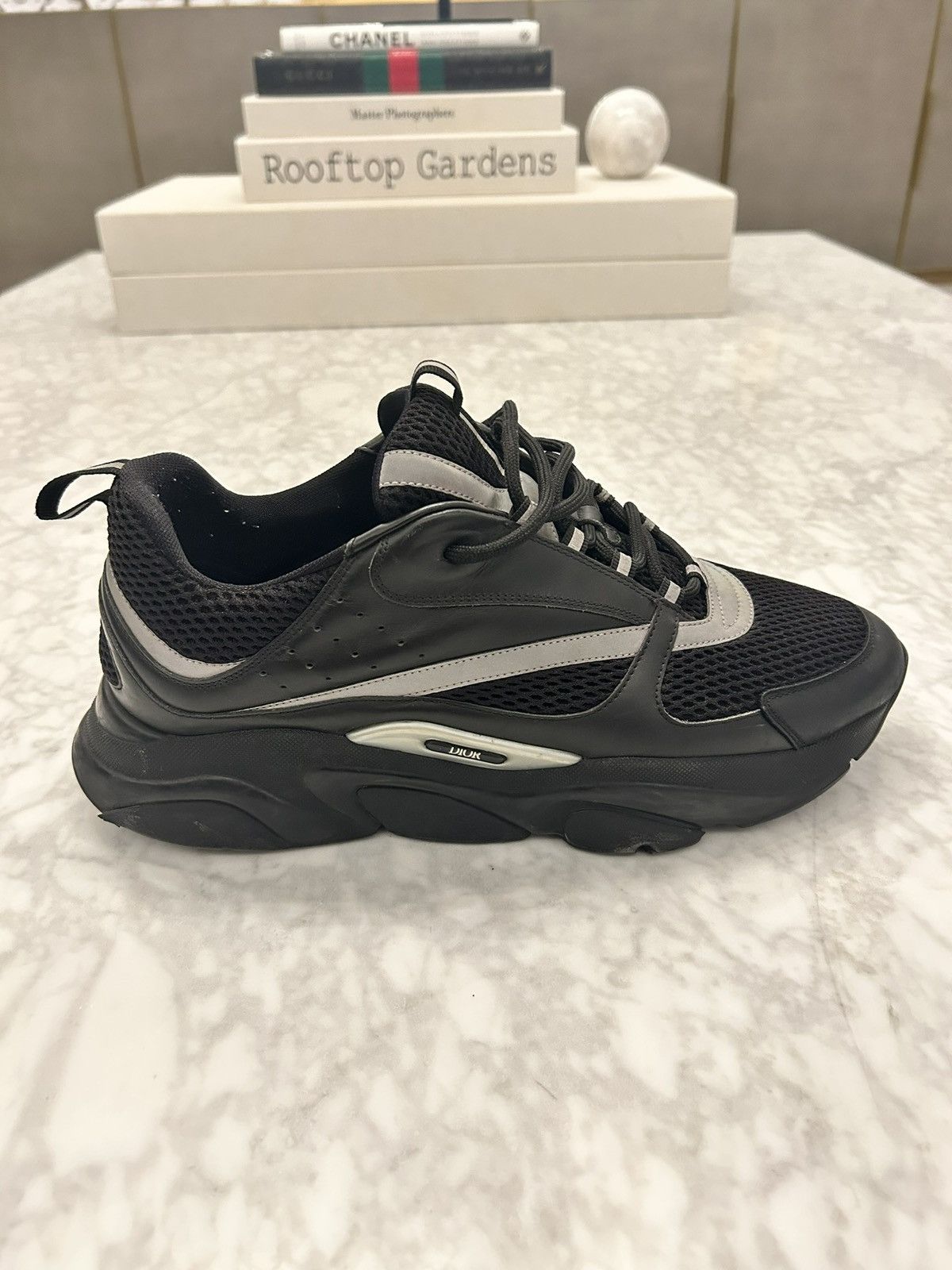 Dior Dior B22 Black Silver Size US 13 / EU 46 - 3 Thumbnail