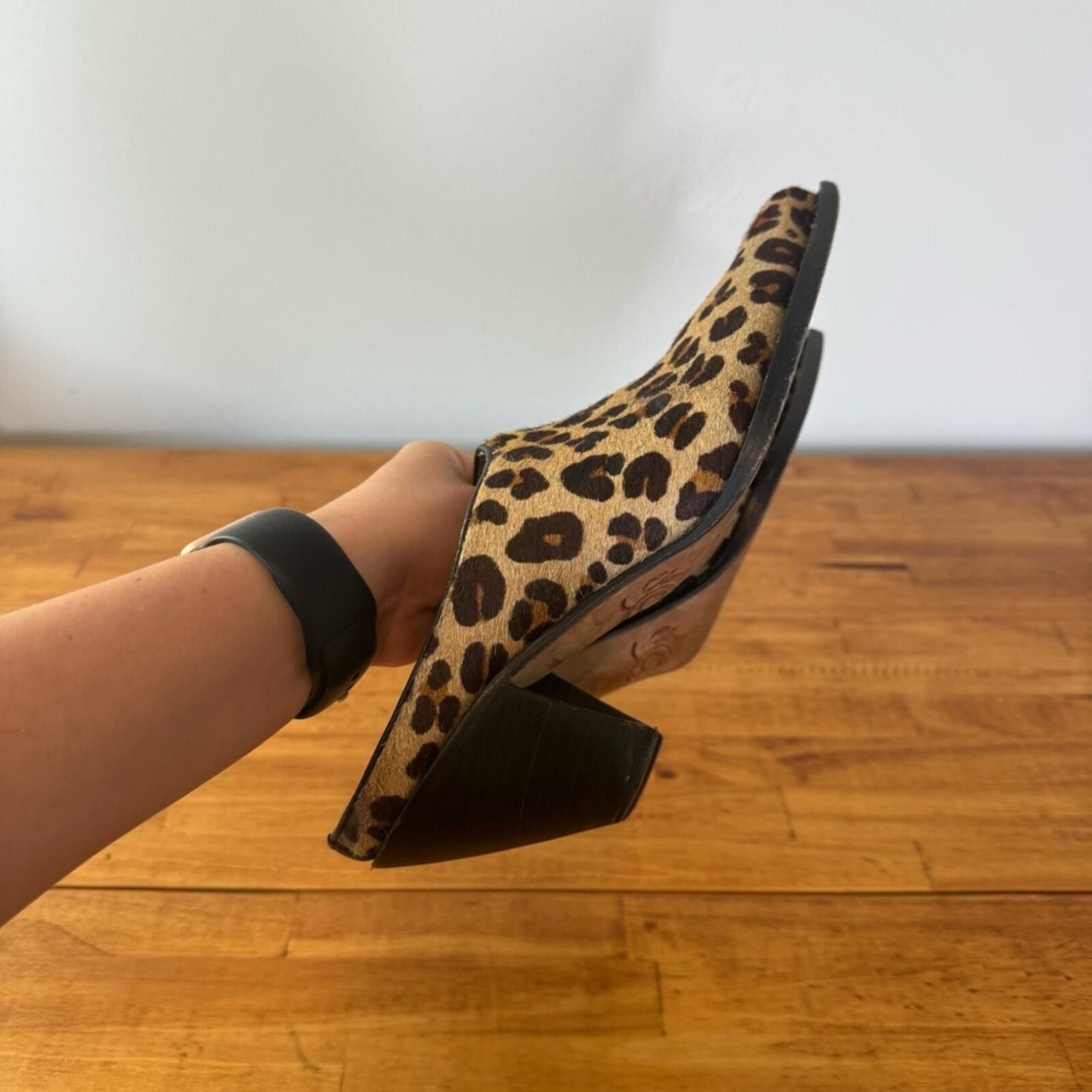 Other Charlie 1 Horse Leopard Mule Clogs Size US 8 / IT 38 - 6 Thumbnail