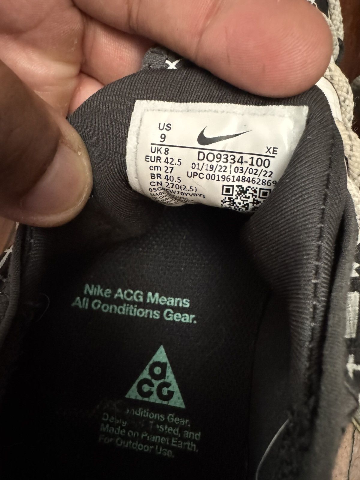 Nike Nike ACG Mountain Fly Low Mens Size 9 Size US 9 / EU 42 - 4 Thumbnail