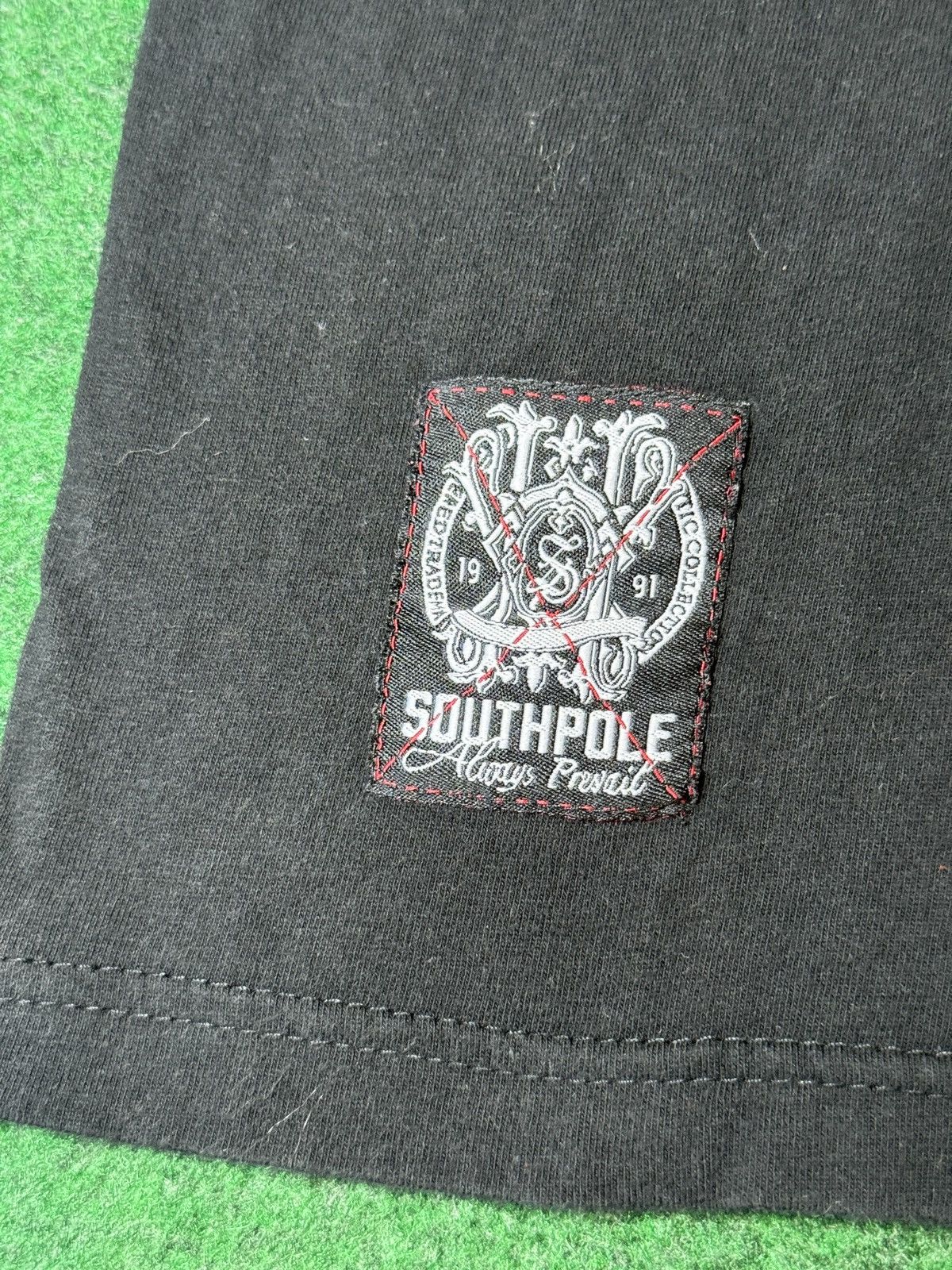Southpole × Vintage Y2K Southpole Cyberpunk Pinkman HipHop Gothic Black T Shirt Size US XXL / EU 58 / 5 - 3 Thumbnail