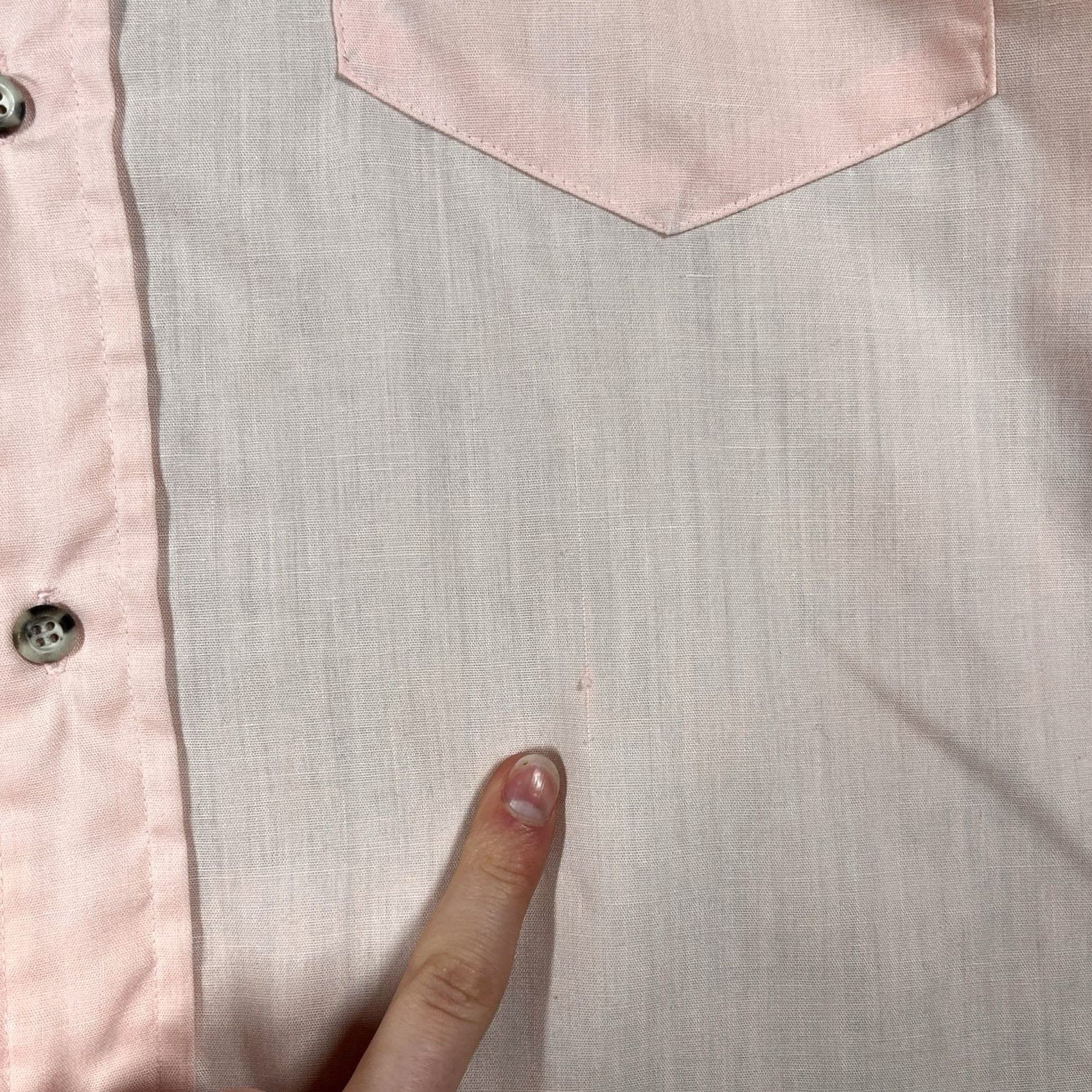 Polo Ralph Lauren VINTAGE Bloomingdales Shirt Mens L Pink 70s Epaulette Polo Ralph Lauren Short Sleeve Button-Front Military/Landgirl Women? Mens Size US L / EU 52-54 / 3 - 6 Thumbnail