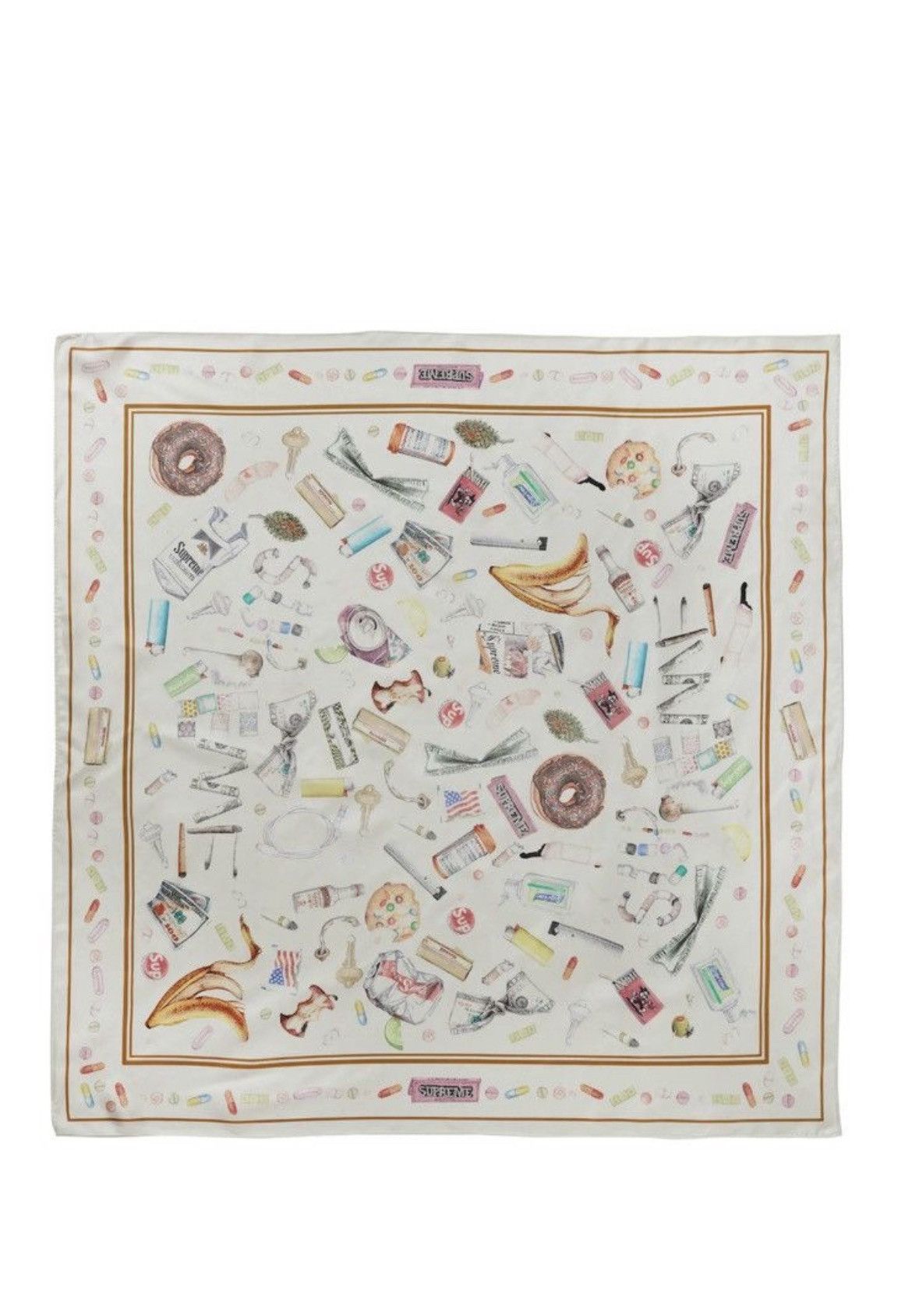 Supreme Supreme Trash Silk Scarf Size ONE SIZE - 3 Thumbnail