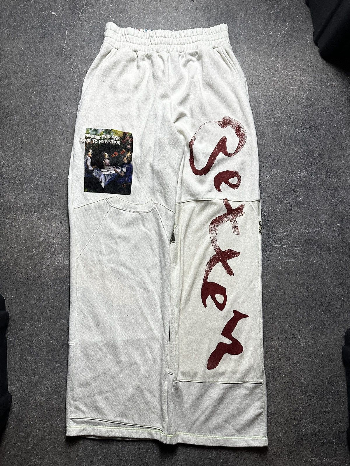Better With Age Better With Age Remoir Sweatpants White Size XL Size US 38 / EU 54 - 1 Thumbnail