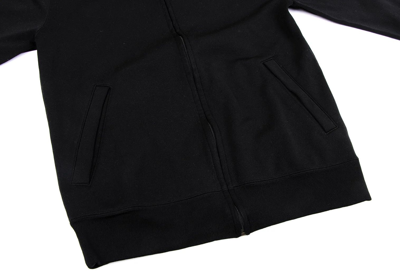 Comme des Garcons Homme Plus Black Zip-Up Jersey Blouson in Size M Size US M / EU 48-50 / 2 - 10 Thumbnail