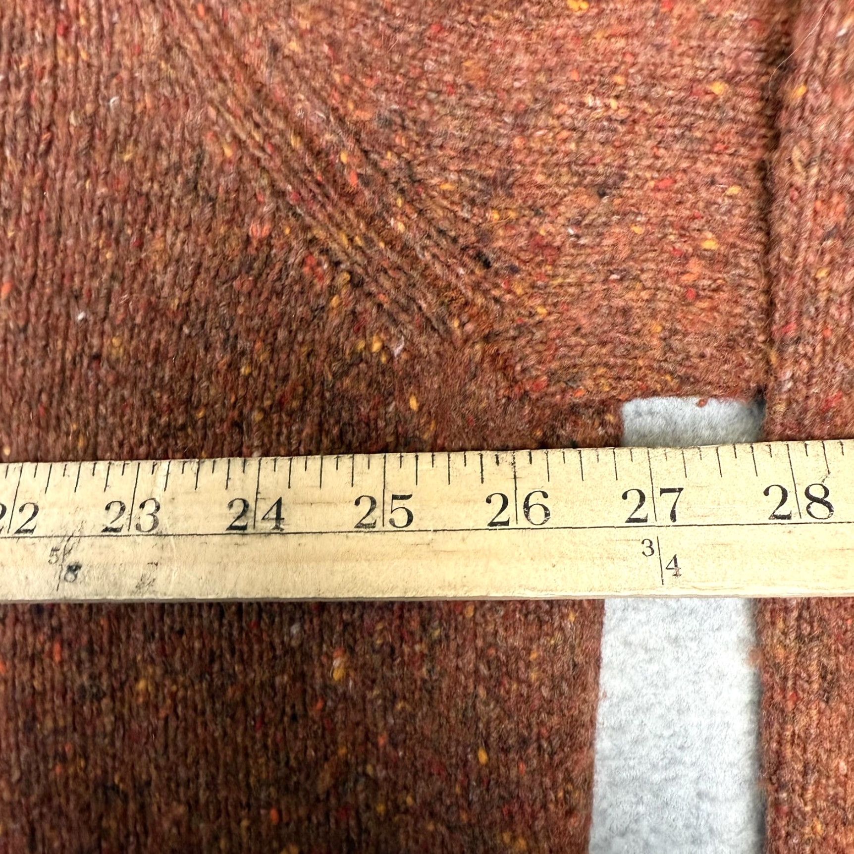Peter Millar VINTAGE Peter Millar Donegal 1/4 Zip Golf Sweater Mens 2XL Alpaca Burnt Orange MSRP 78 Size US XXL / EU 58 / 5 - 4 Thumbnail