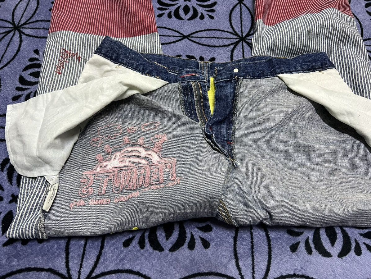 Peanuts × Vintage PEANUTS - Patchwork jeans Size 30" / US 8 / IT 44 - 2 Thumbnail