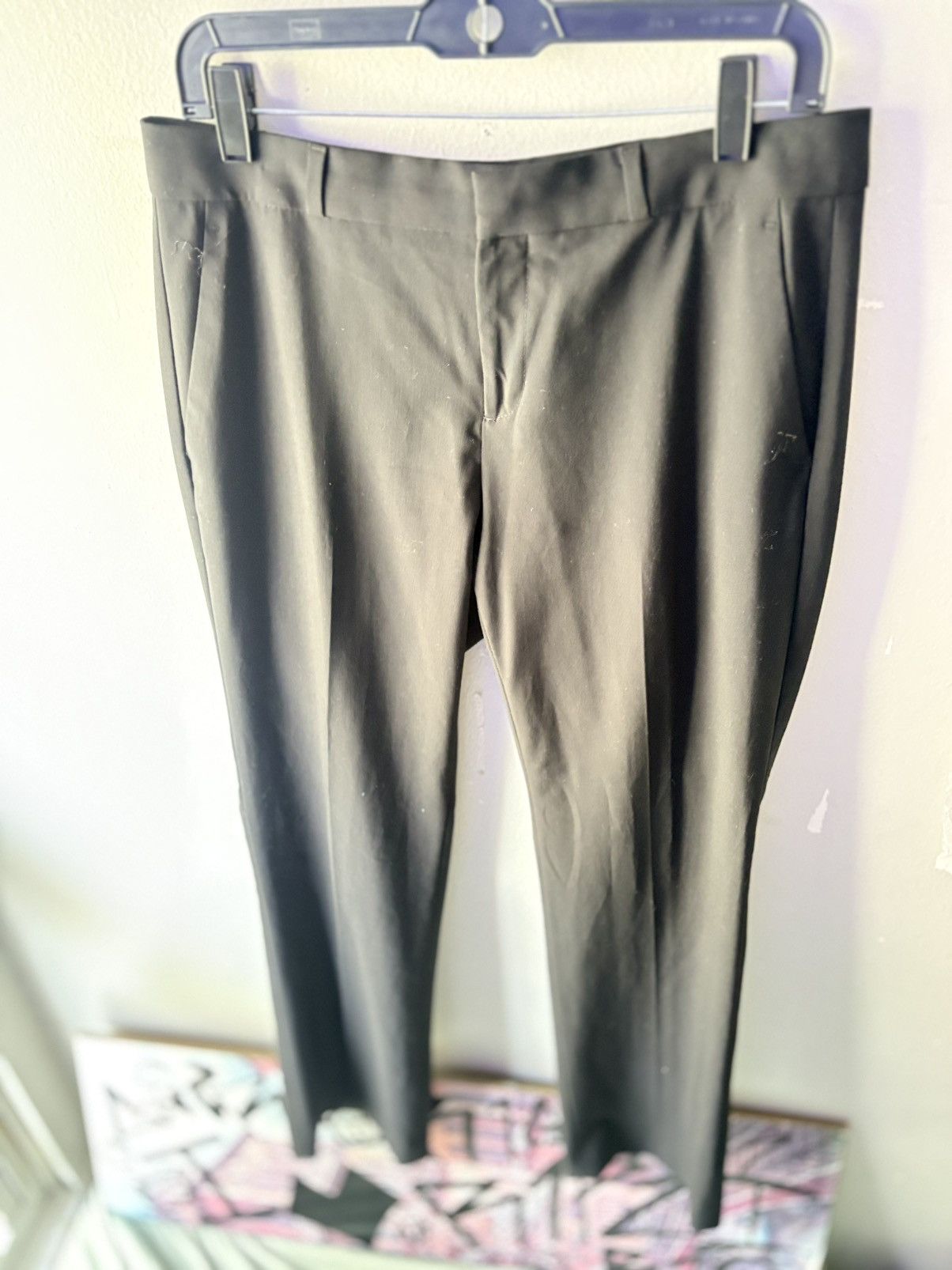 Banana Republic Banana Republic Logan Italian Wool Trousers — Size 6. Size US 32 / EU 48 - 2 Thumbnail