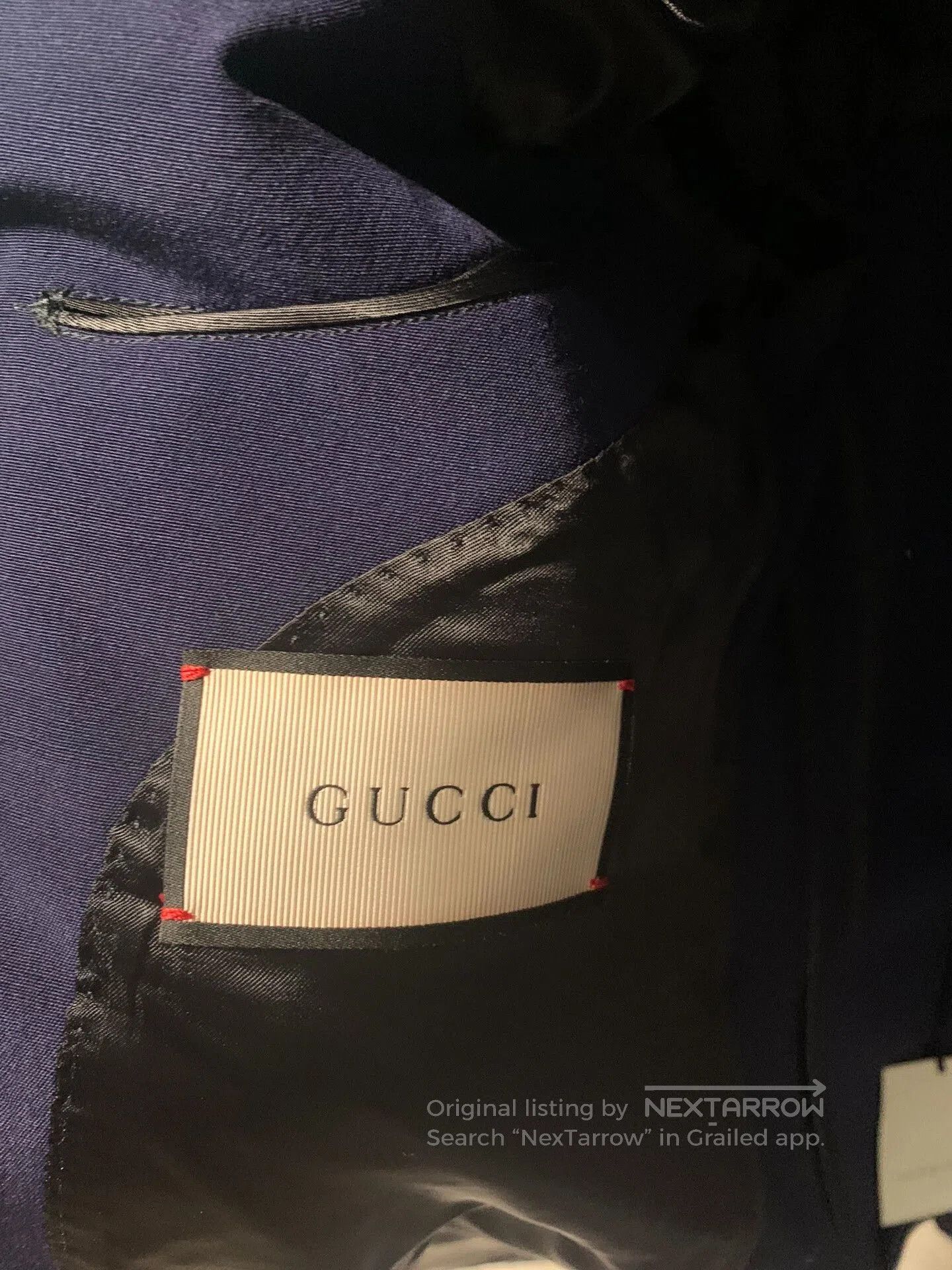 Gucci new gucci wool blazer size 46. Size US M / EU 48-50 / 2 - 7 Thumbnail