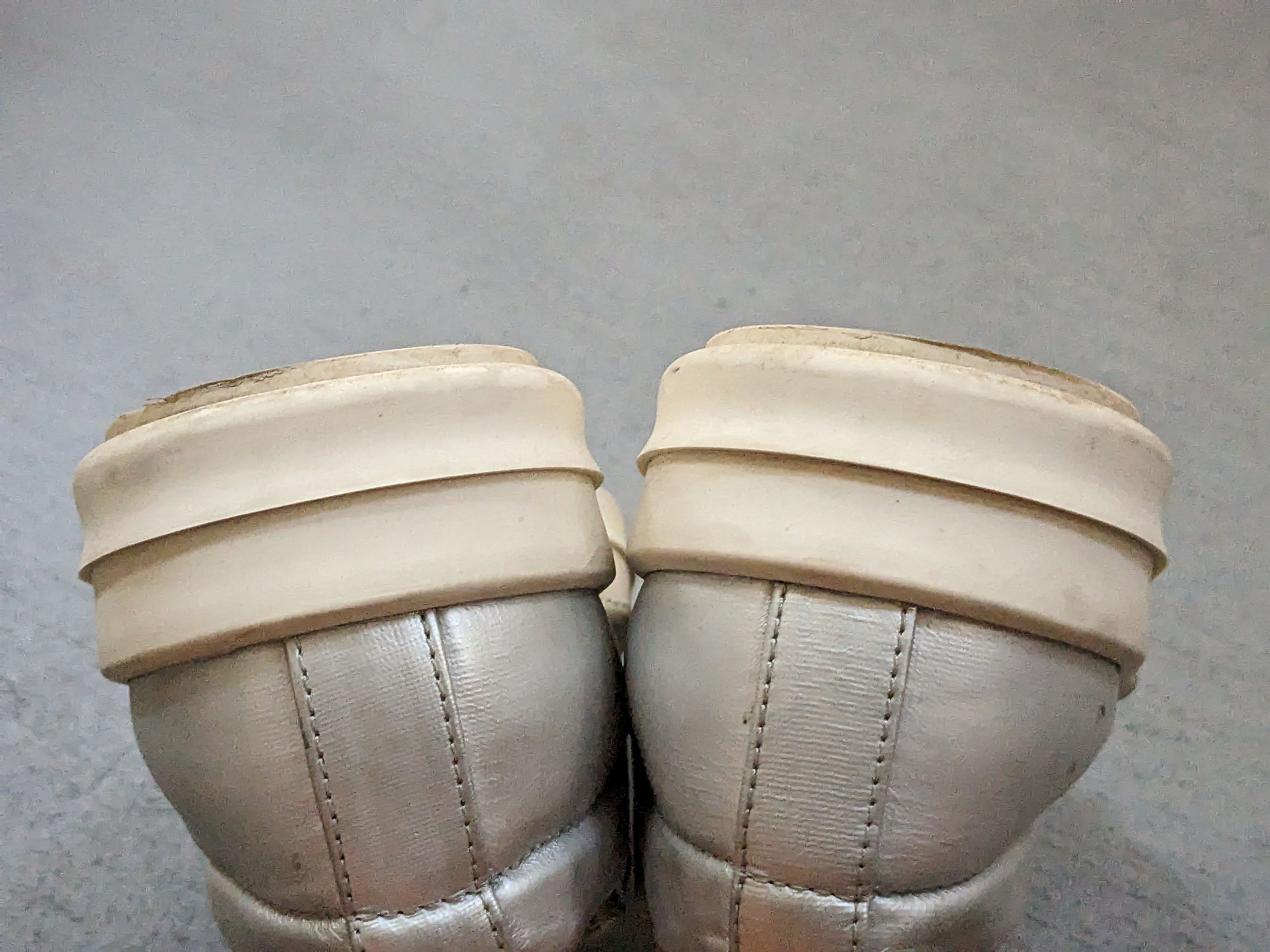 Rick Owens Rick Owens DRKSHDW Boat Ramones Size 7 40 Silver Size US 7 / EU 40 - 16 Thumbnail