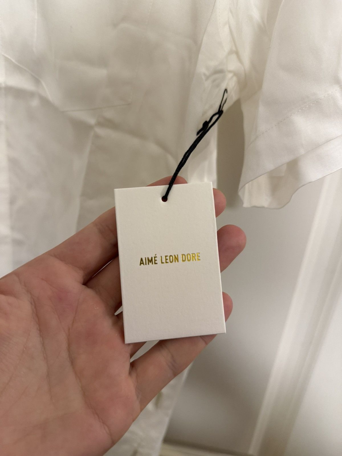 Aime Leon Dore Aime Leon Dore SS Camp Collar Shirt Bright White XL Size US XL / EU 56 / 4 - 5 Thumbnail