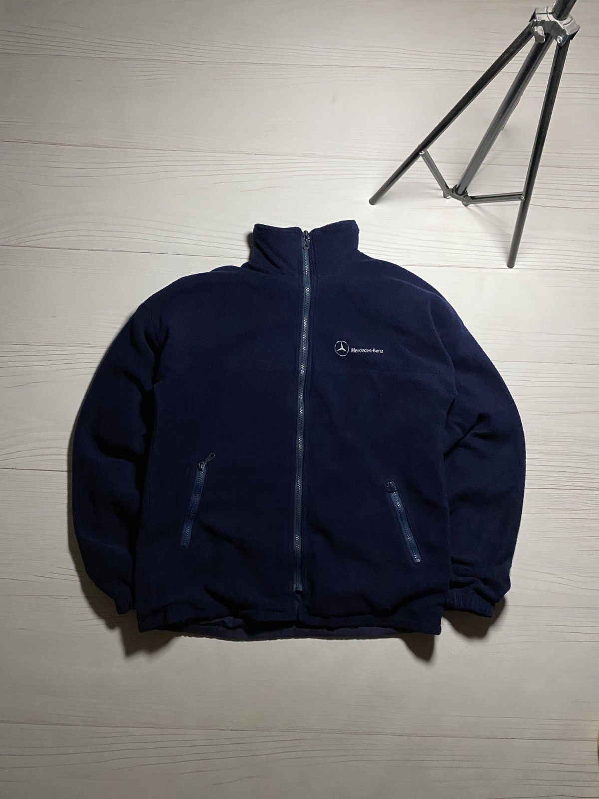 Mercedes-Benz Vintage 90’s Mercedes-Benz embroidered logo bilateral jacket Size US M / EU 48-50 / 2 - 3 Thumbnail