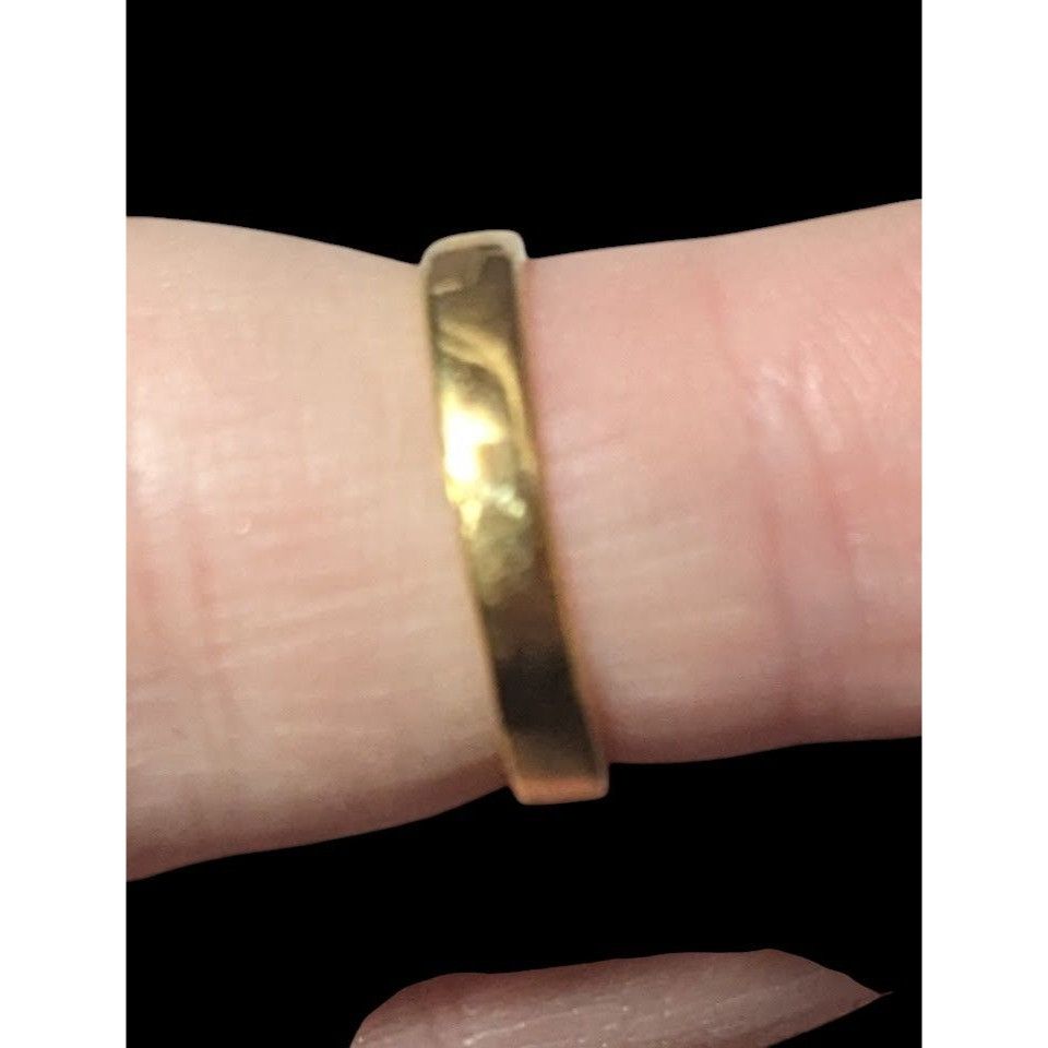 Other Whimsical Fantasy Purple Stone Bright Gold Tone Ring Size Size ONE SIZE - 9 Thumbnail