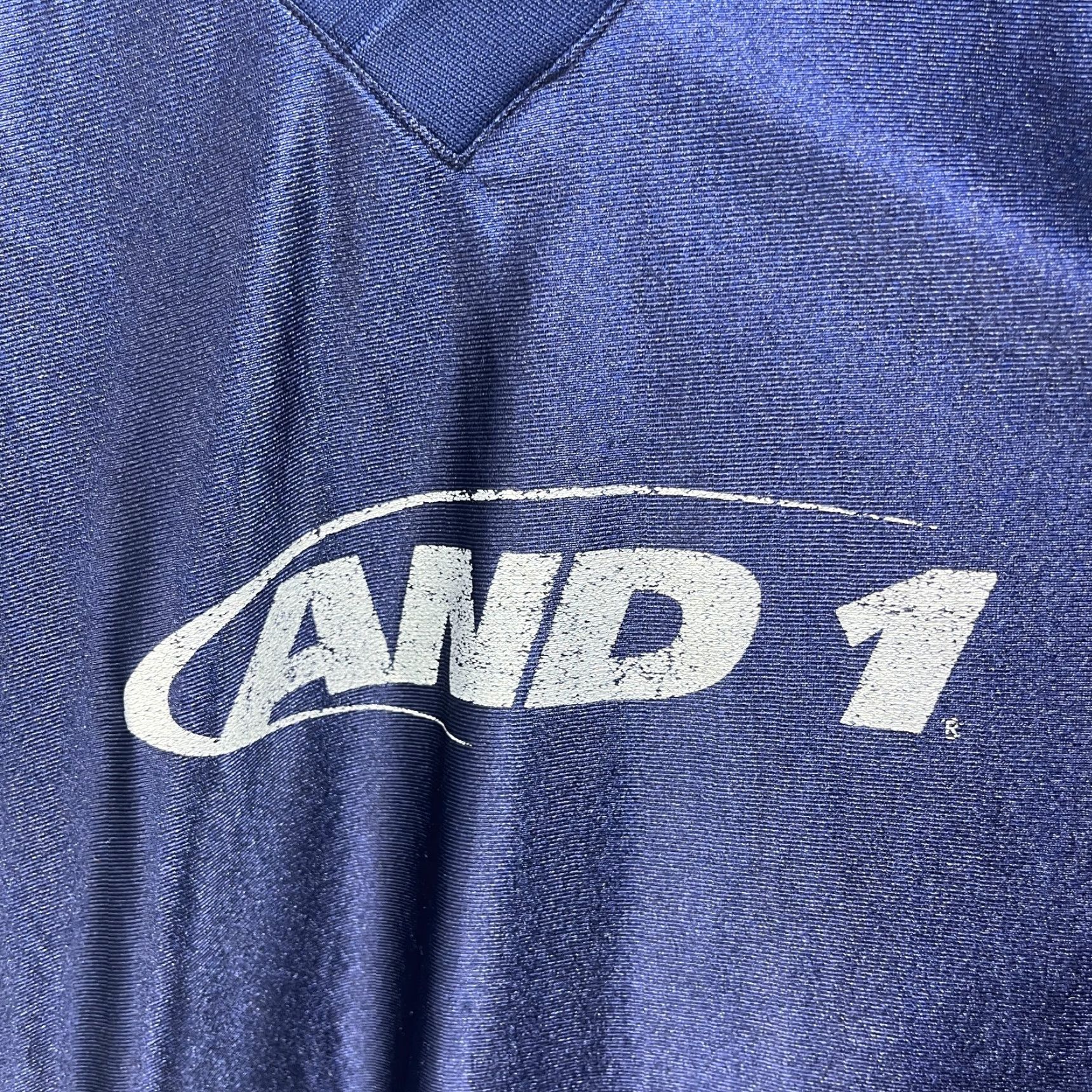 Vintage VINTAGE AND1 Basketball Jersey Shirt Blue XL Size US XL / EU 56 / 4 - 2 Thumbnail