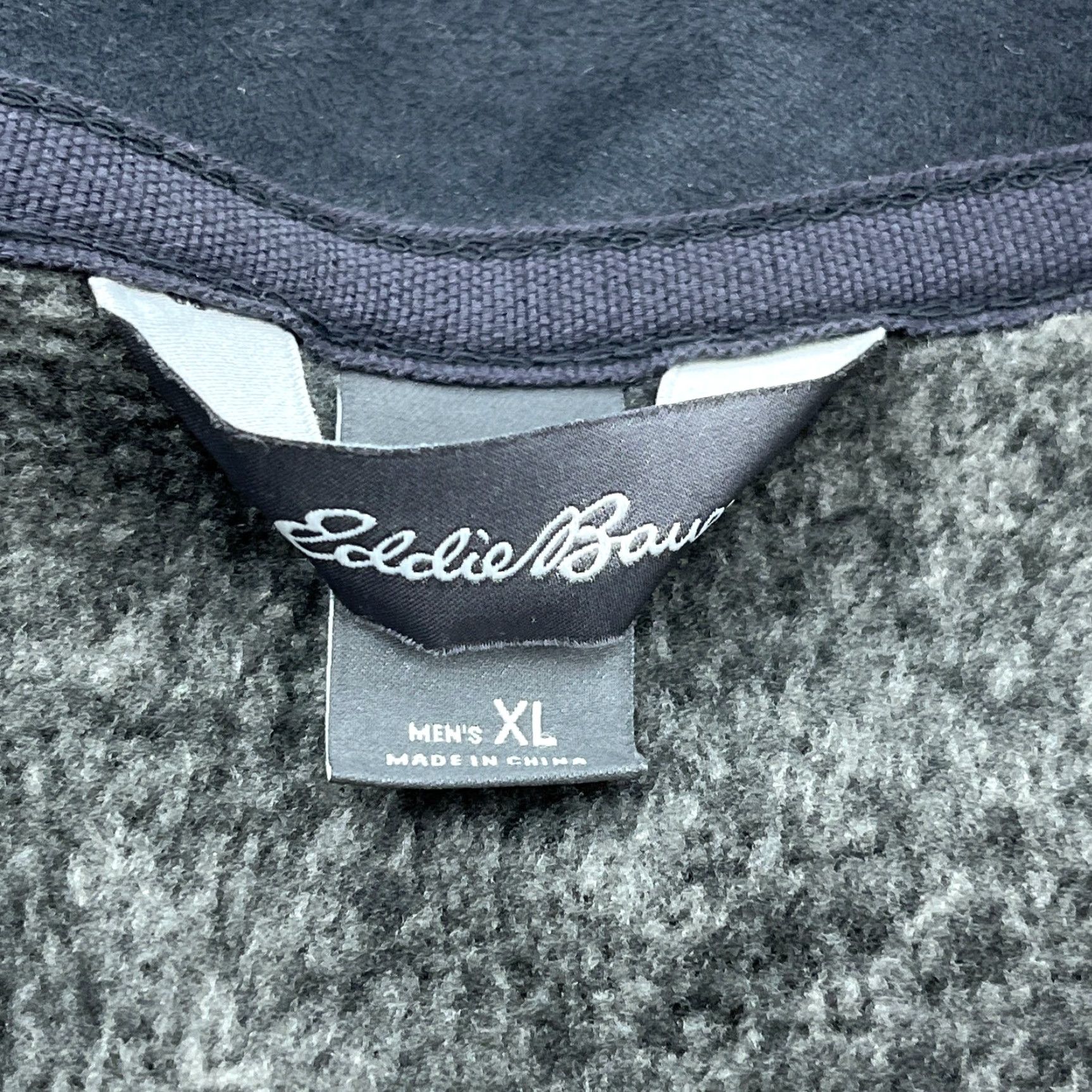 Eddie Bauer Eddie Bauer Men XL Gray Pullover Sweater Knit Mock Neck With Pocket Zipper Button Logo All Seasons Heavyweight Classic Outdoor Size US XL / EU 56 / 4 - 5 Thumbnail