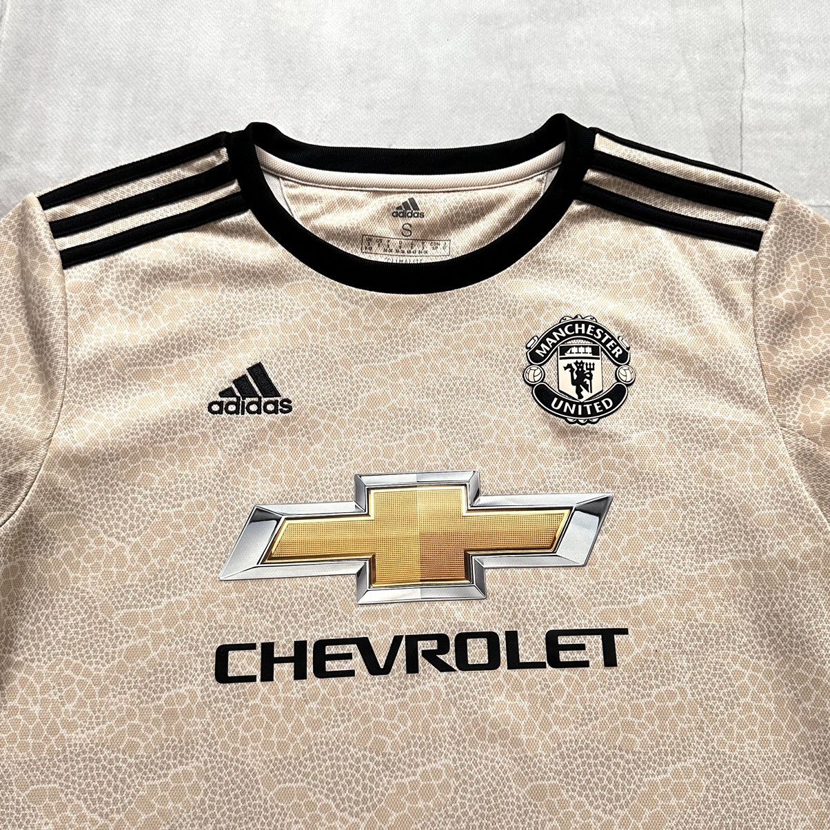 Adidas 2019-2020 Manchester United Adidas Jersey Soccer Shirt Size US S / EU 44-46 / 1 - 3 Thumbnail