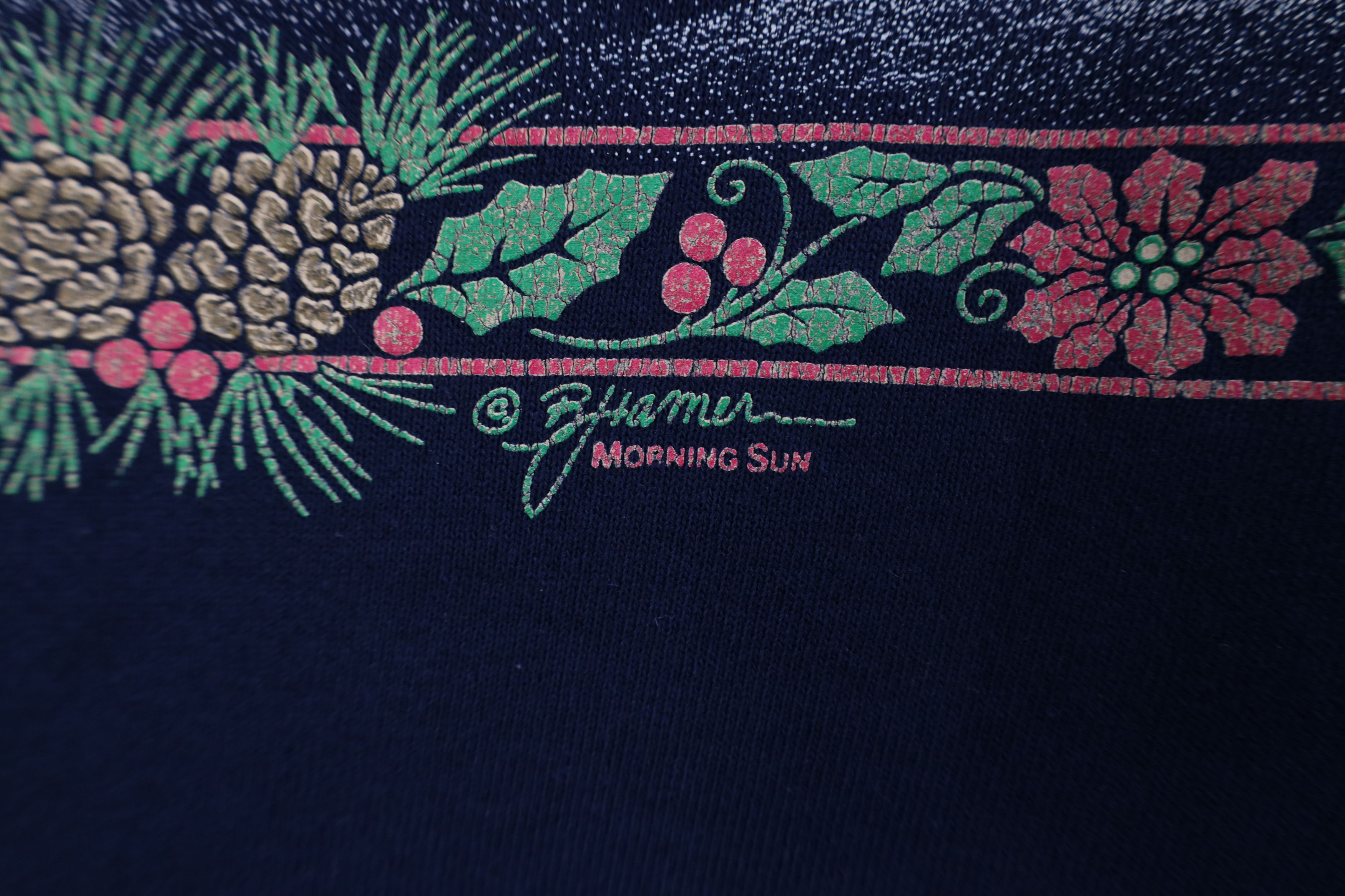 Vintage Vintage 90s Streetwear Nature Rabbit Flower Sweatshirt USA Size L / US 10 / IT 46 - 6 Thumbnail